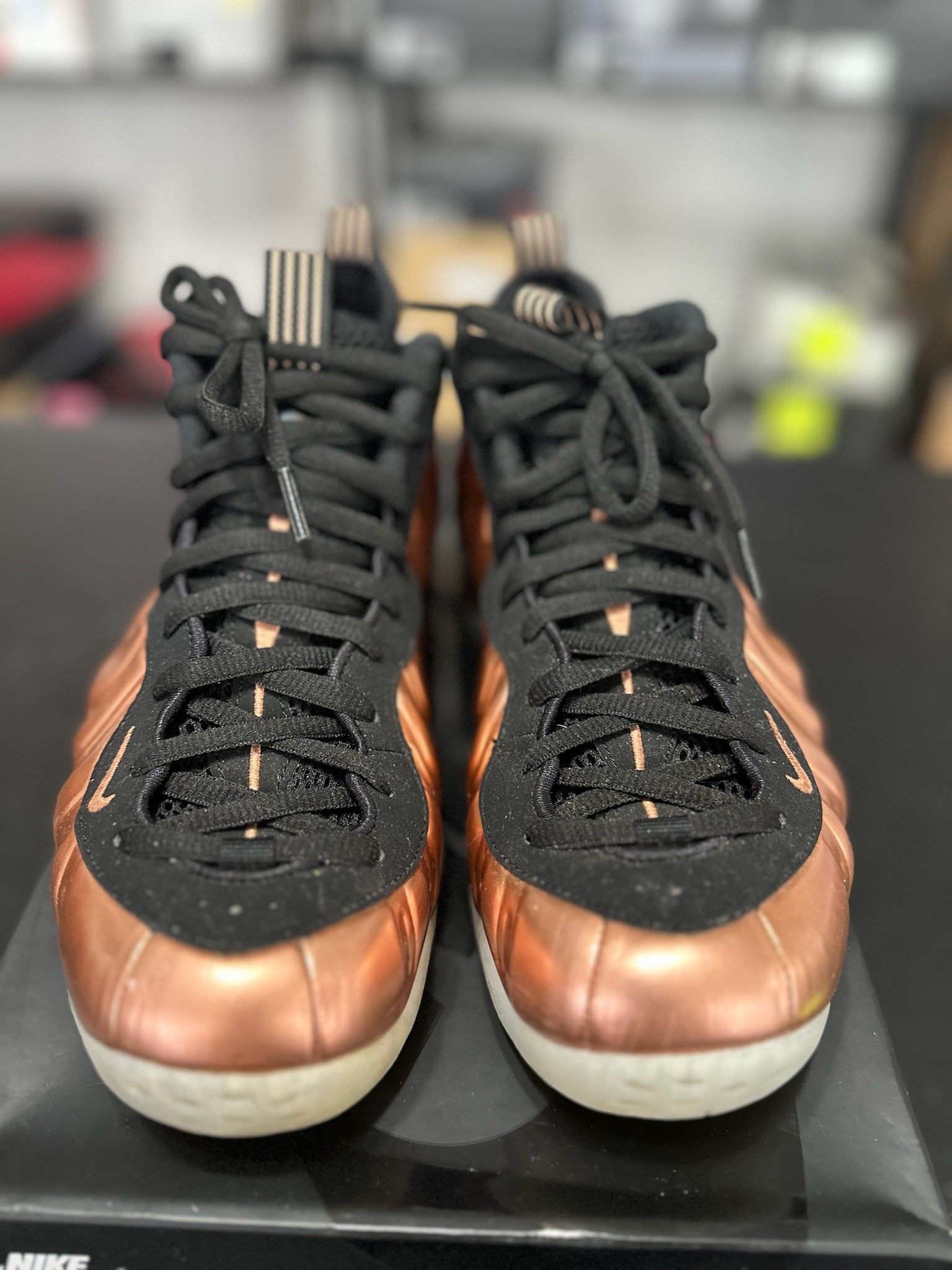 Size 9 - Foamposite 1 Copper