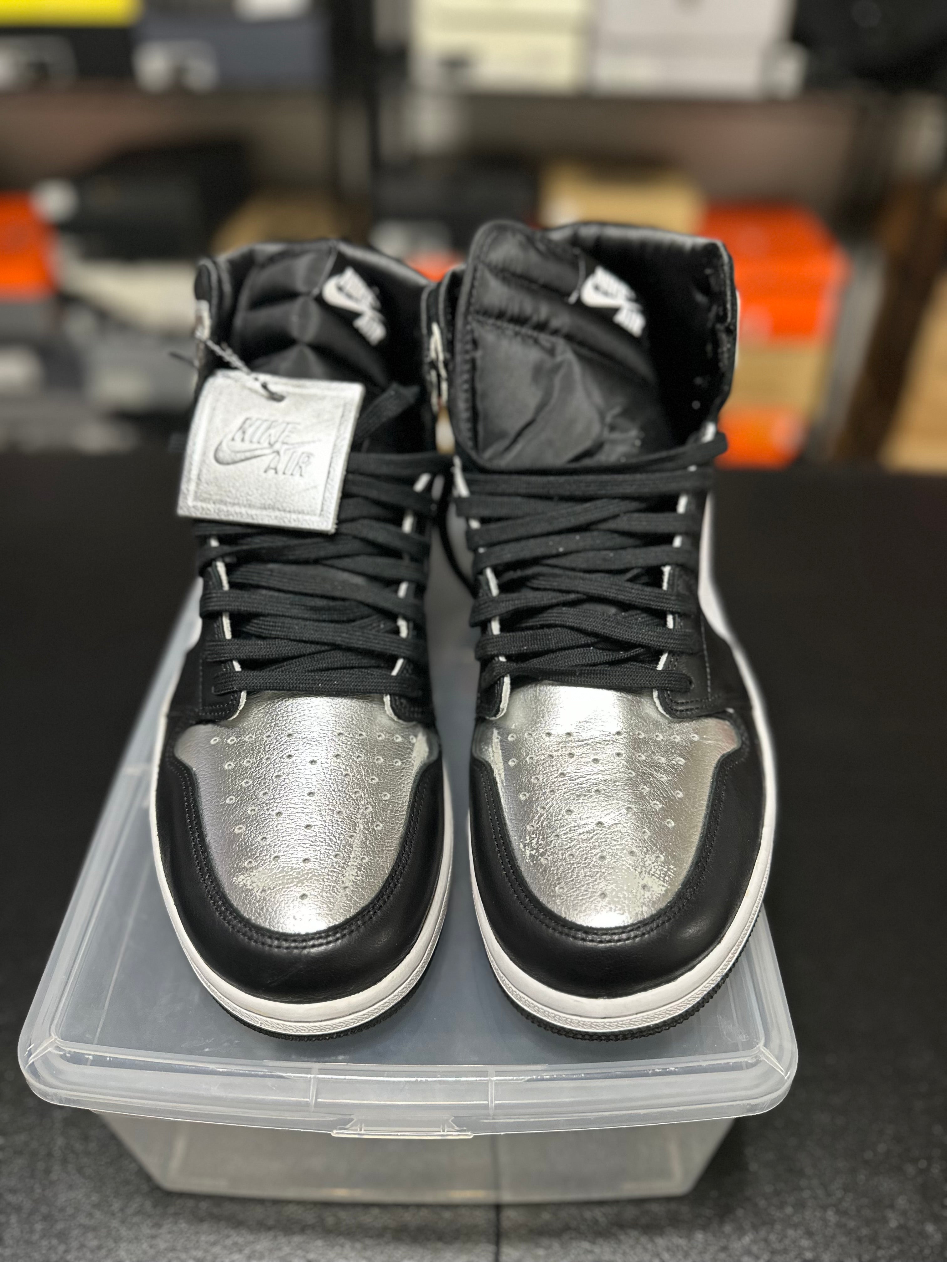 Size 14 - (15.5) J1 silver toe