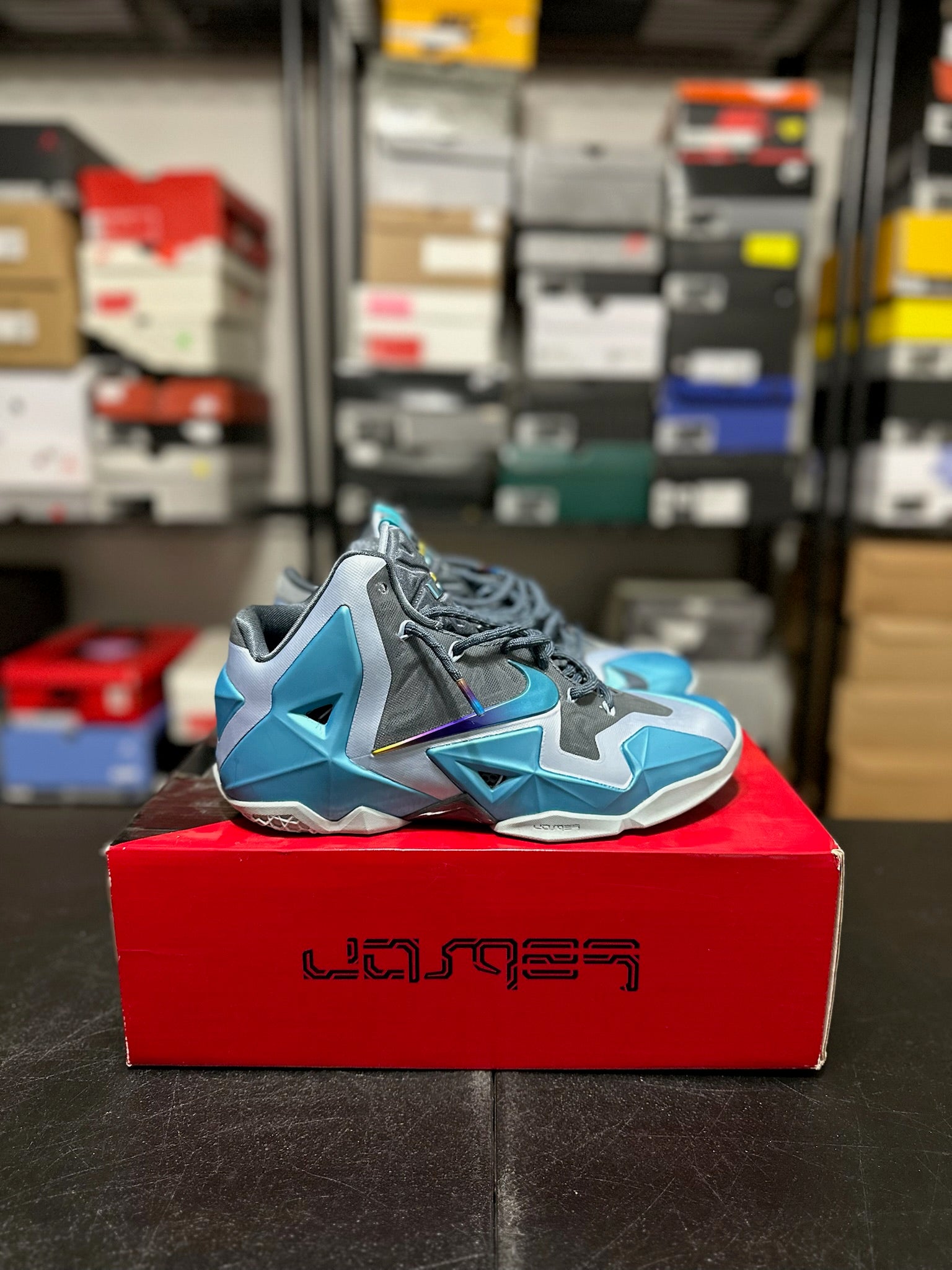 Size 9 - LeBron 11 Gamma Blue