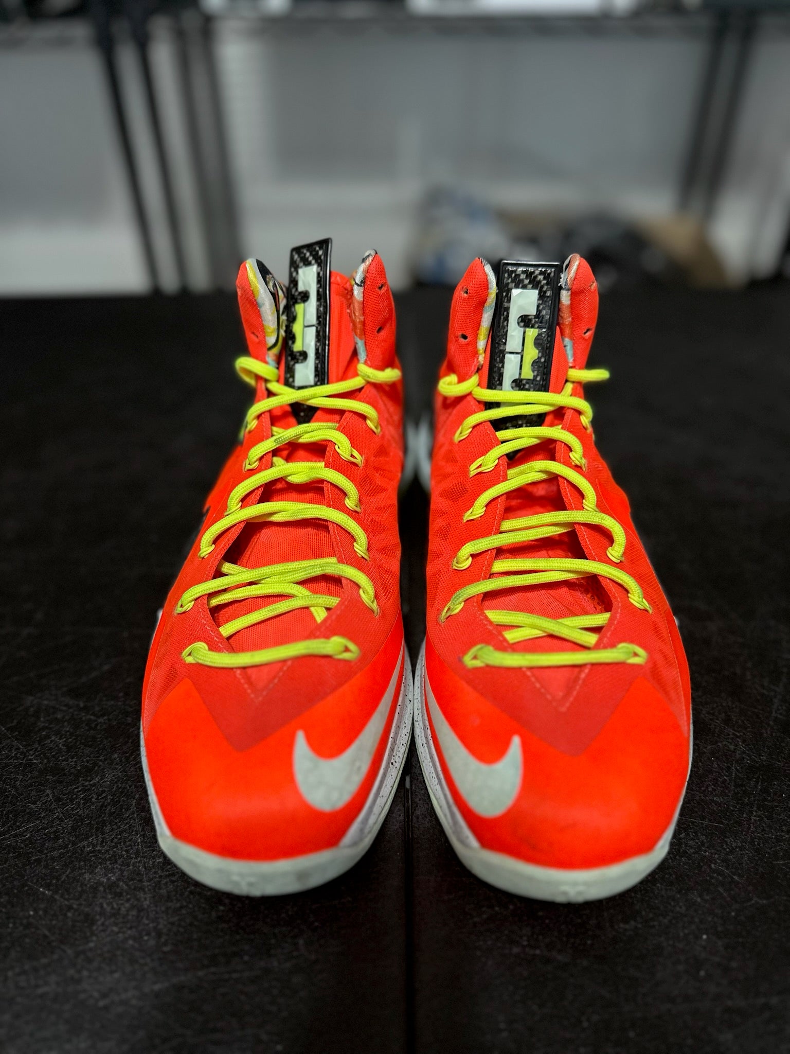 Size 11.5 - LeBron 10 Elite Total Crimson