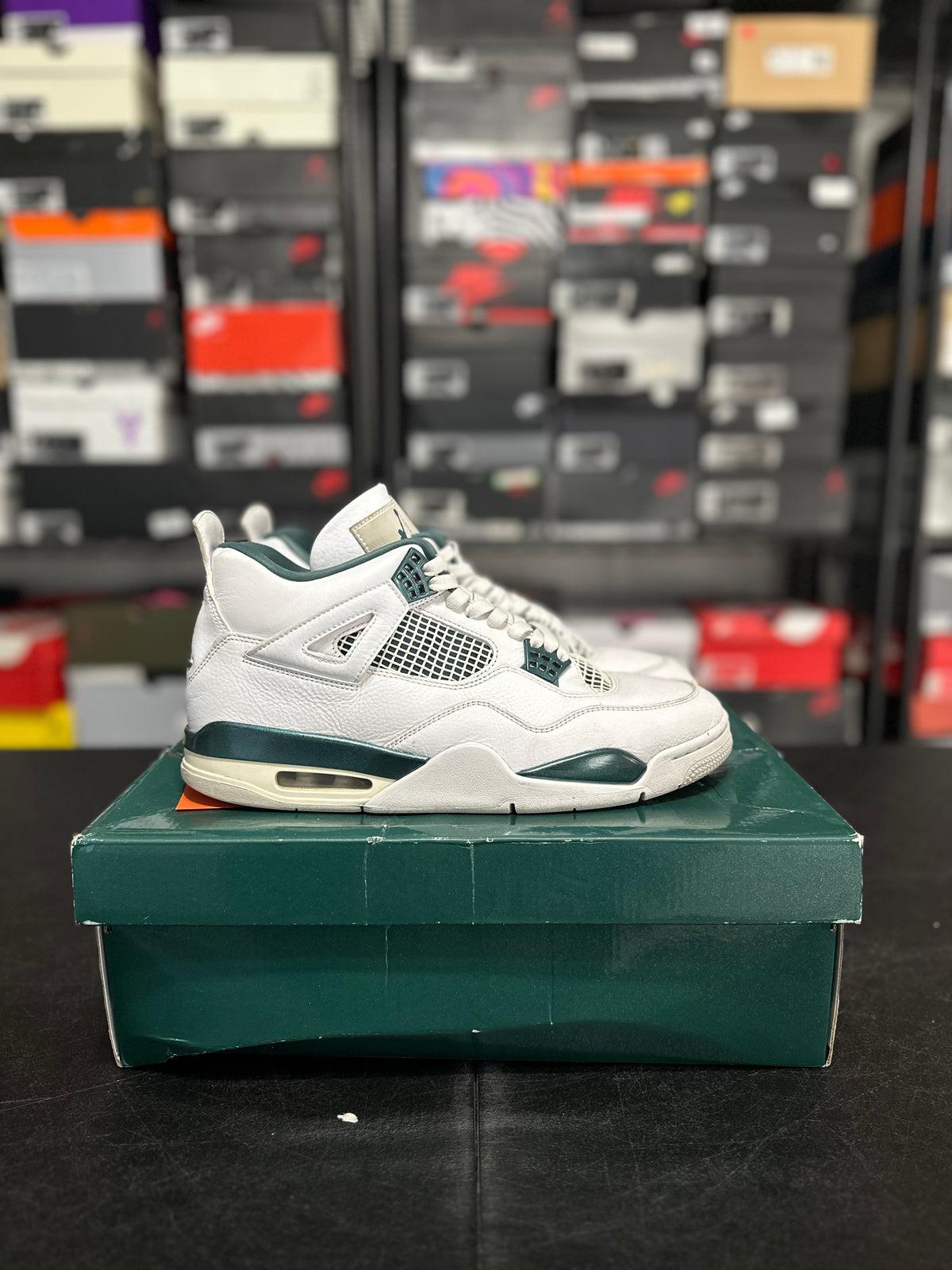 Size 11.5 - J4 oxidized green