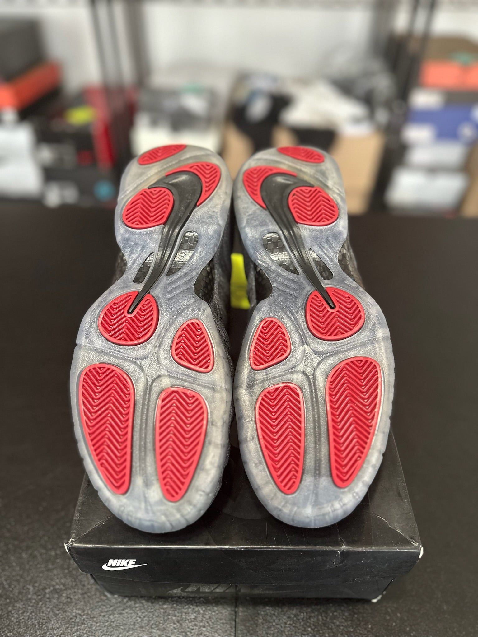 Size 10 - Foamposite Pro Wool Fleece DS