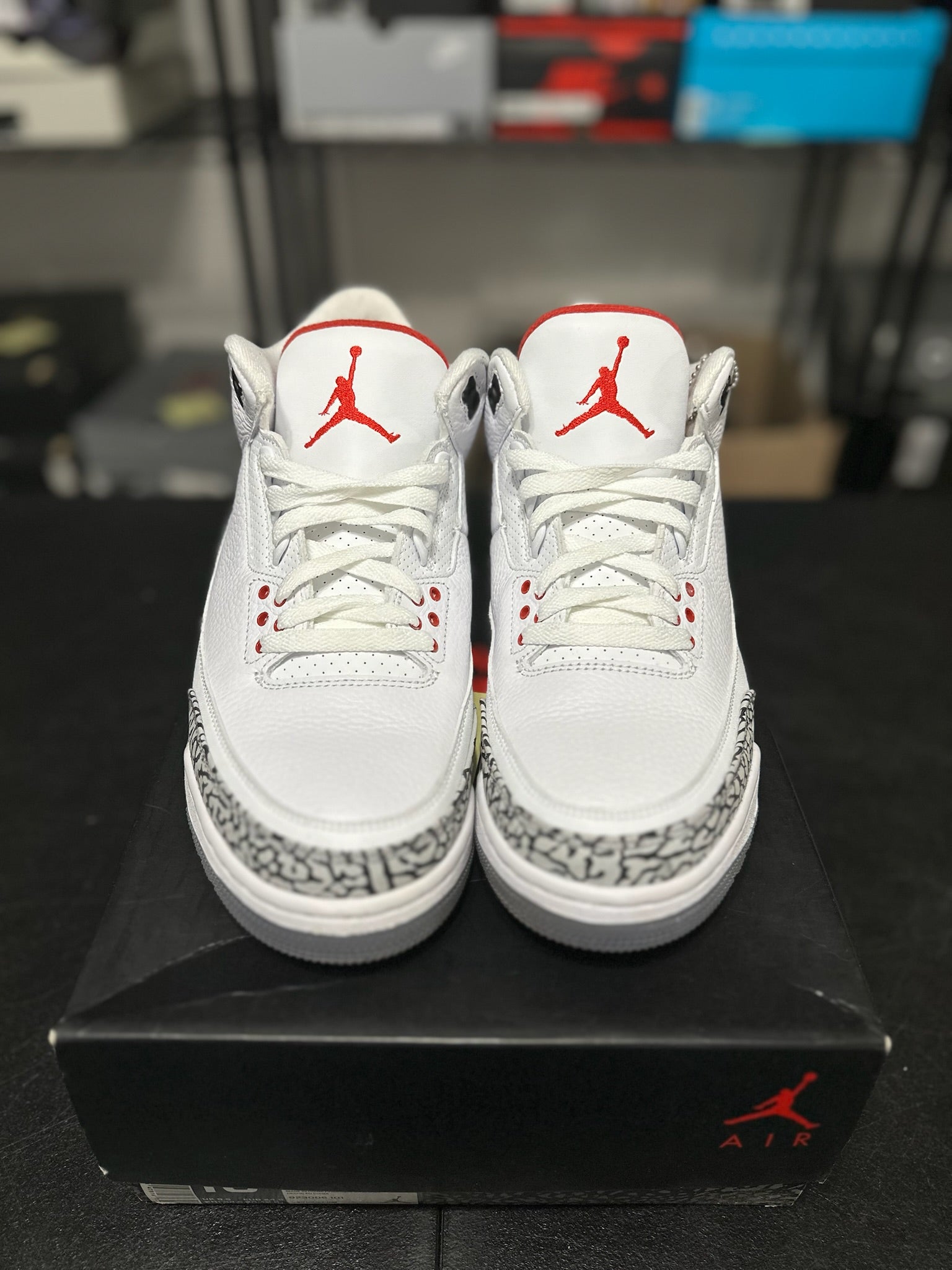 Size 10.5 - J3 Free Throw Line White Cement
