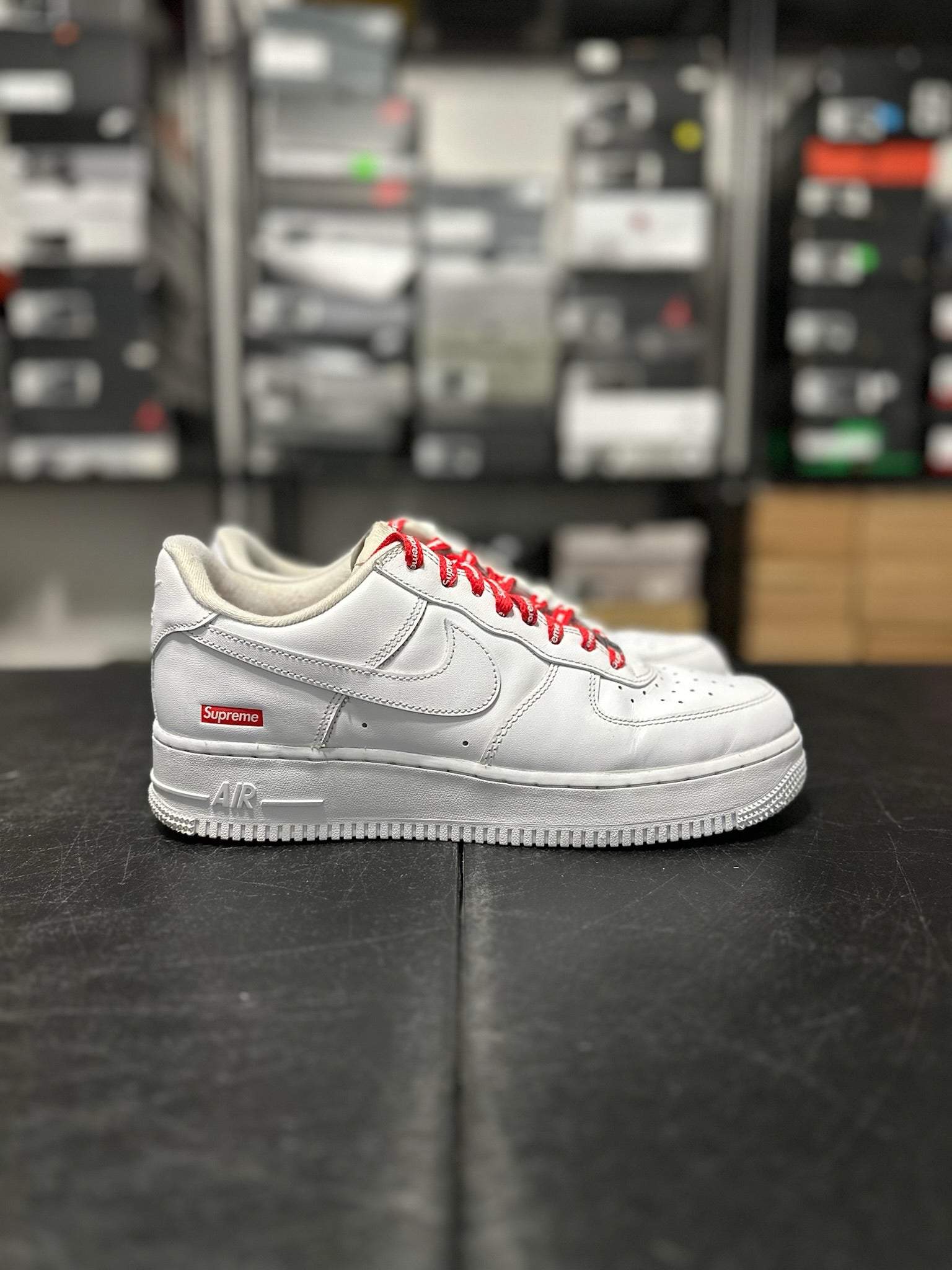 Size 9 - AF 1 Supreme White
