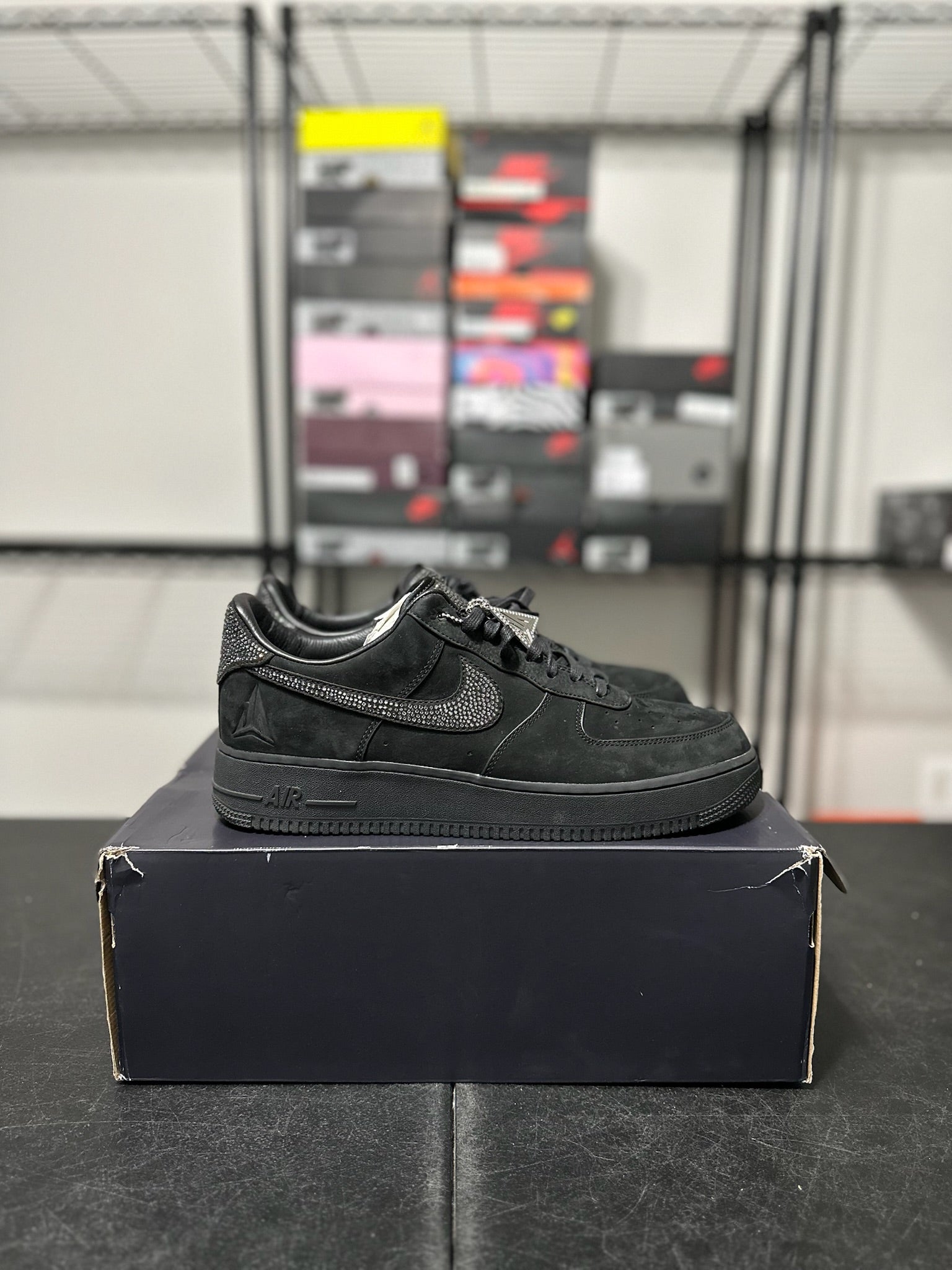 Size 12.5 - AF 1 Low Ja Morant Swarovski