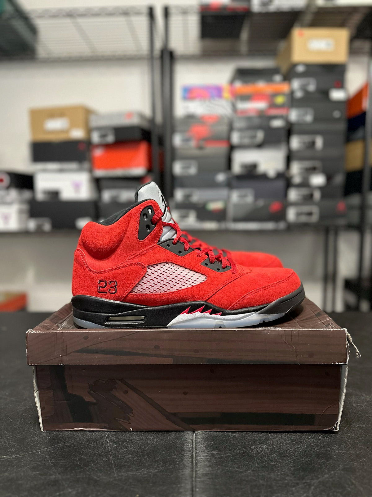 Size 14 - J5 Raging Bull Red