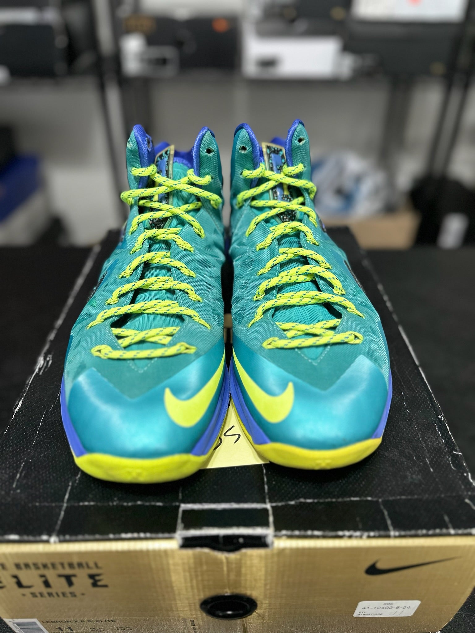 Size 11 - LeBron 10 Elite Miami Dade
