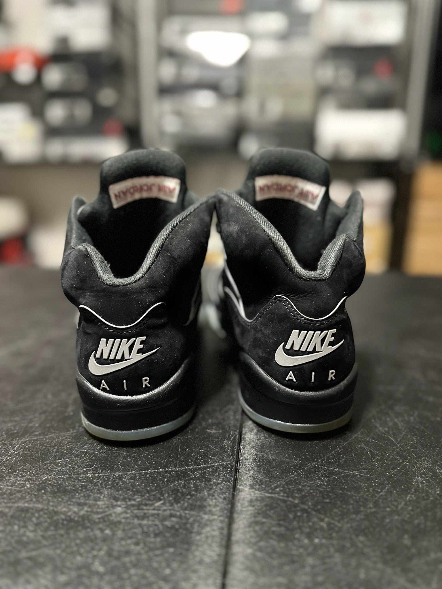 Size 8 - J5 Black Metallic Reimagined