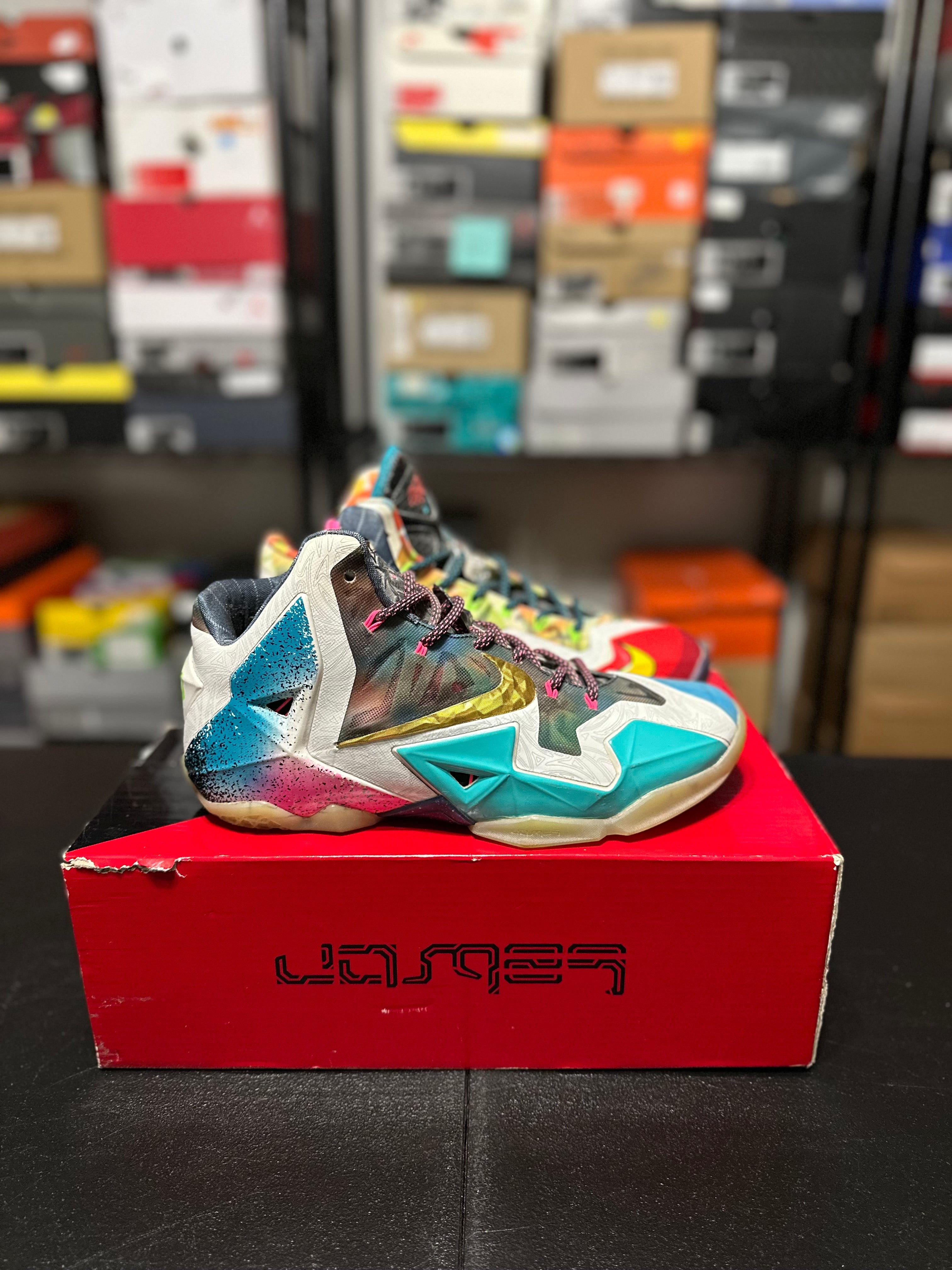 Size 9 - LeBron 11 what the