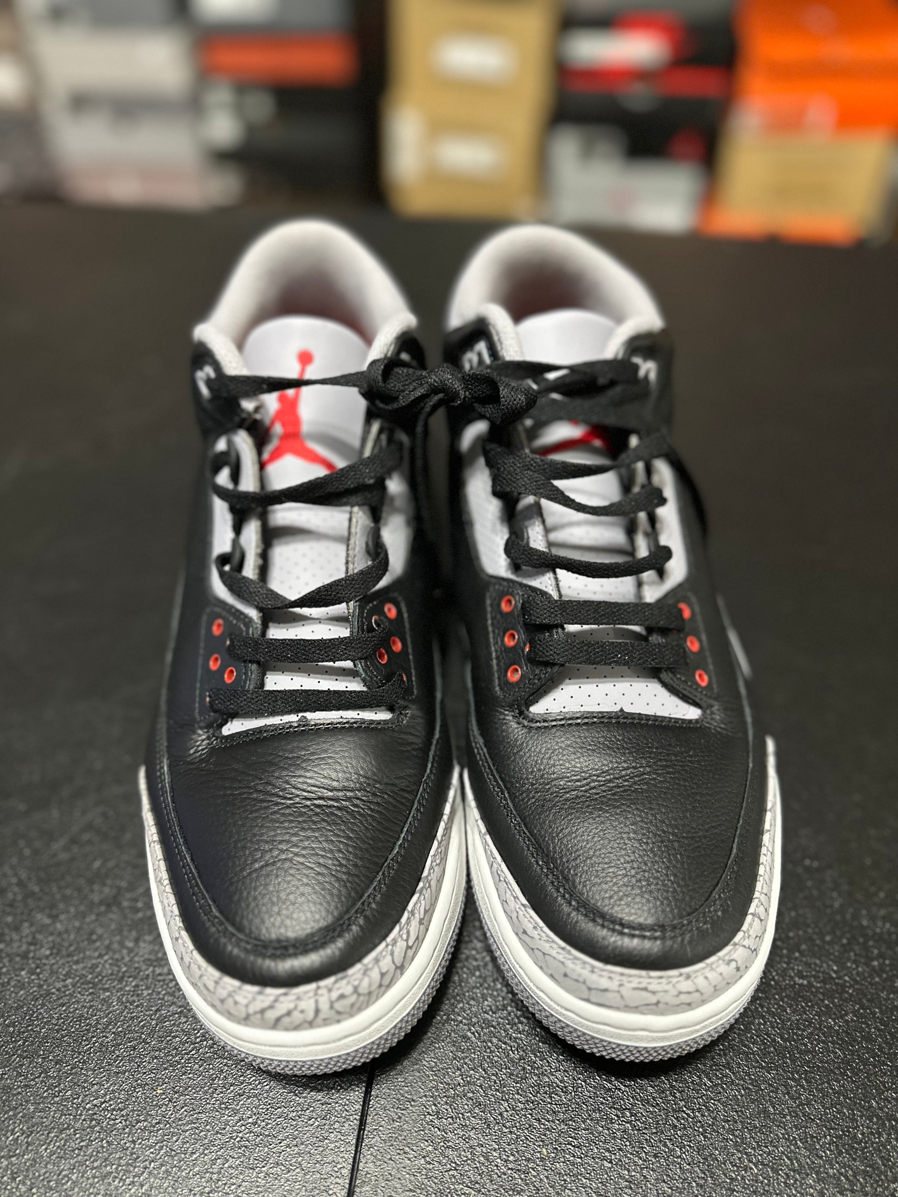 Size 14 - J3 black cement reimagined