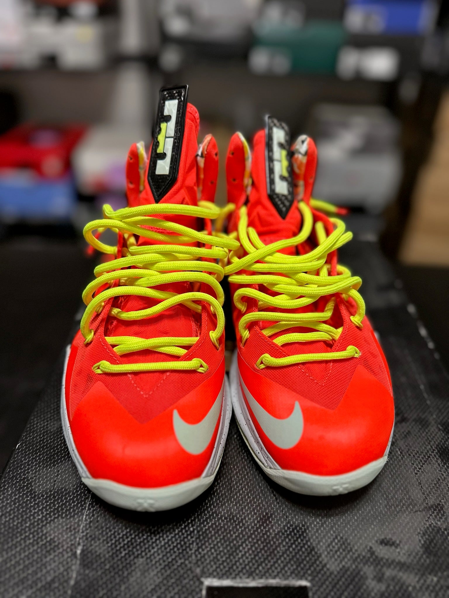 Size 8.5 - LeBron X Elite Total Crimson