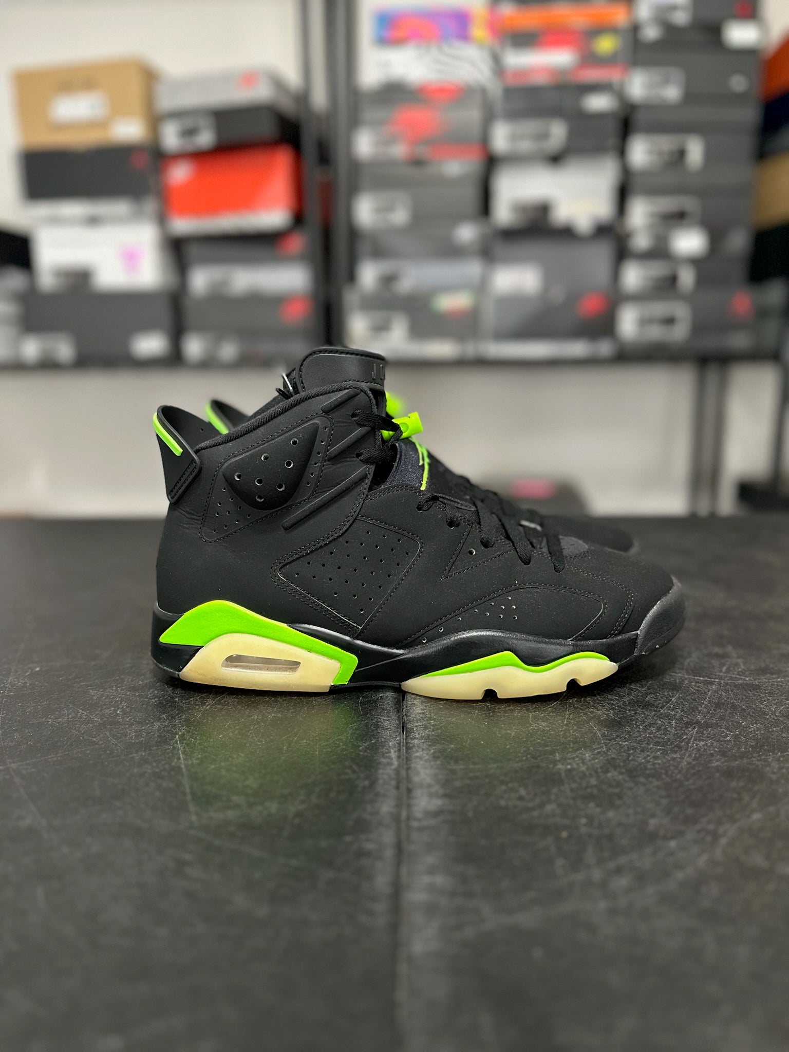 Size 12 - j6 electric green