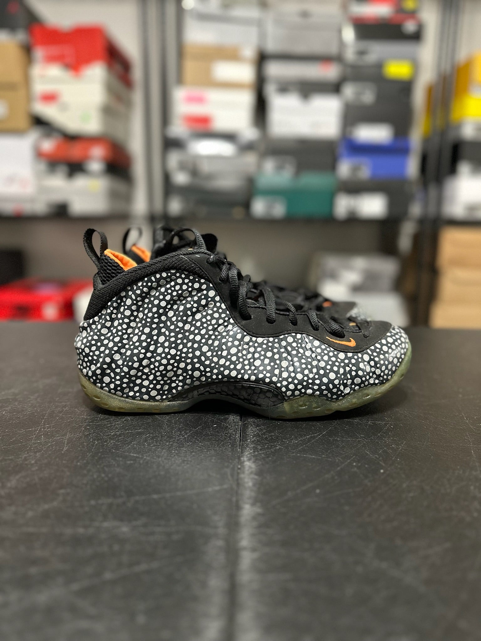 Size 10 - Foamposite 1 Safari