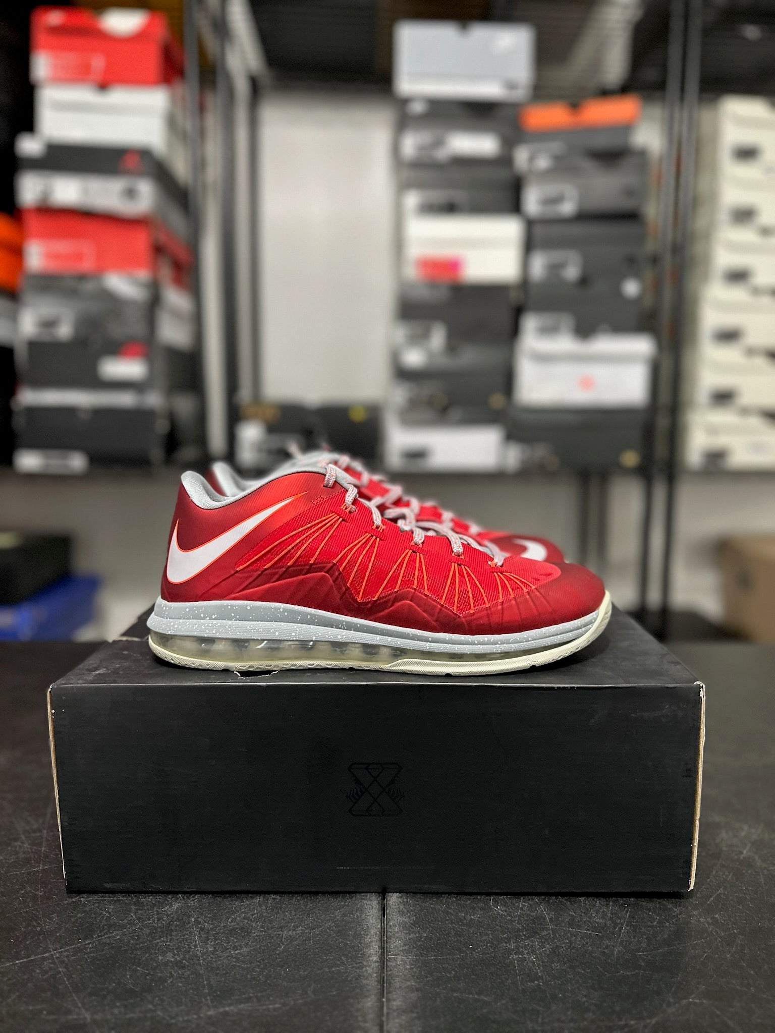 Size 11 - LeBron 10 Low Ohio State