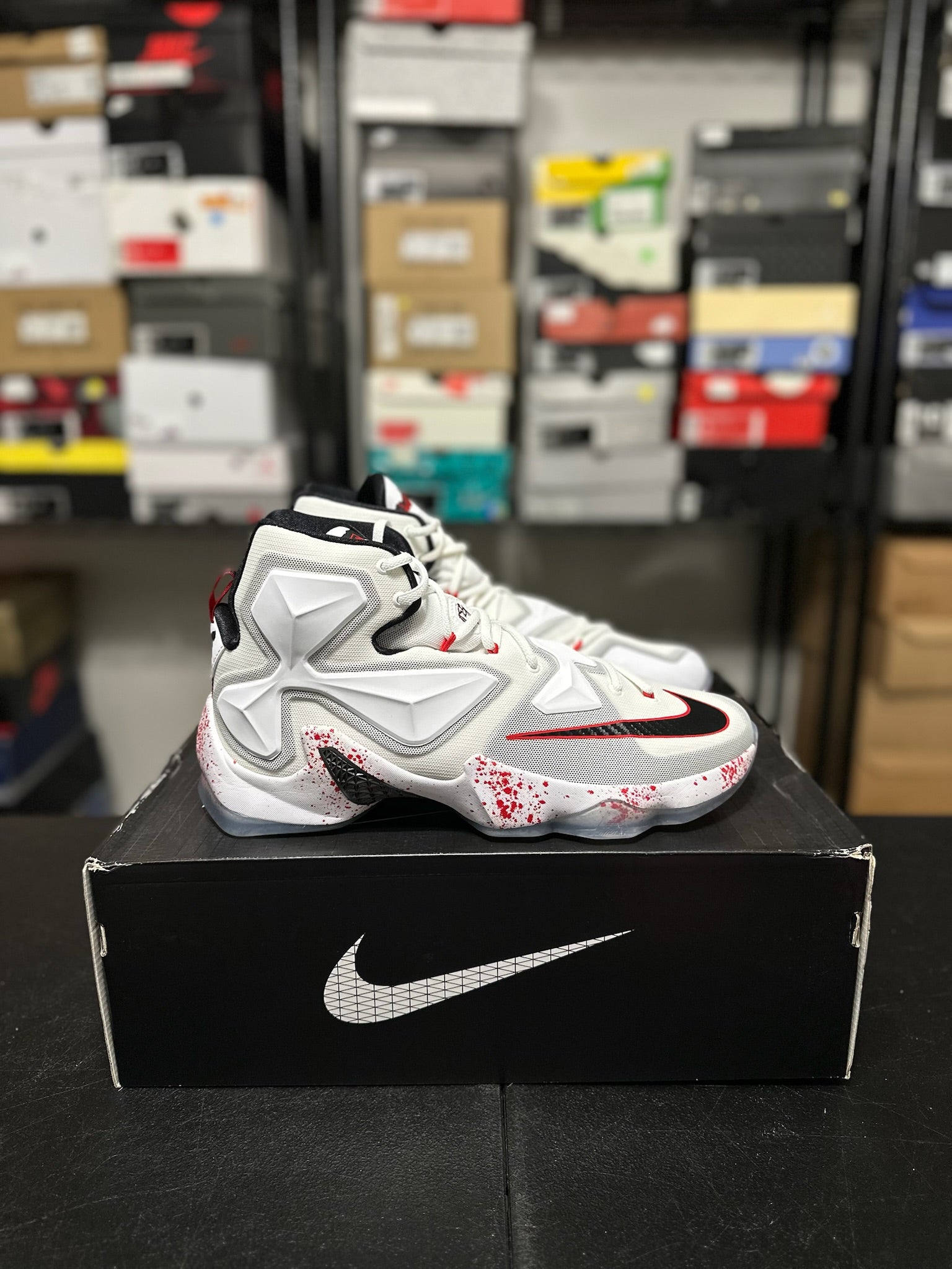 Size 12 - LeBron 13 Friday the 13th DS