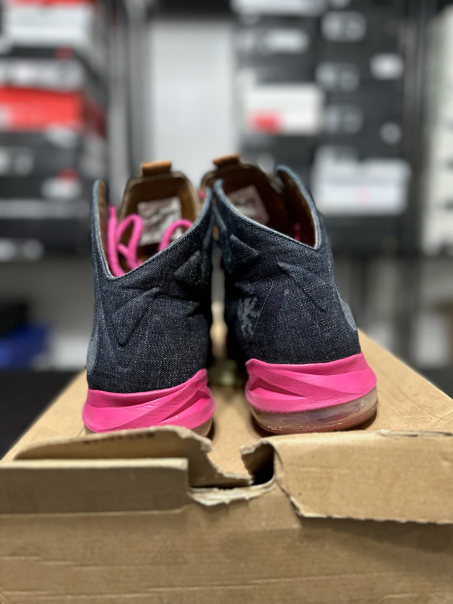 Size 9.5 - LeBron 10 Denim