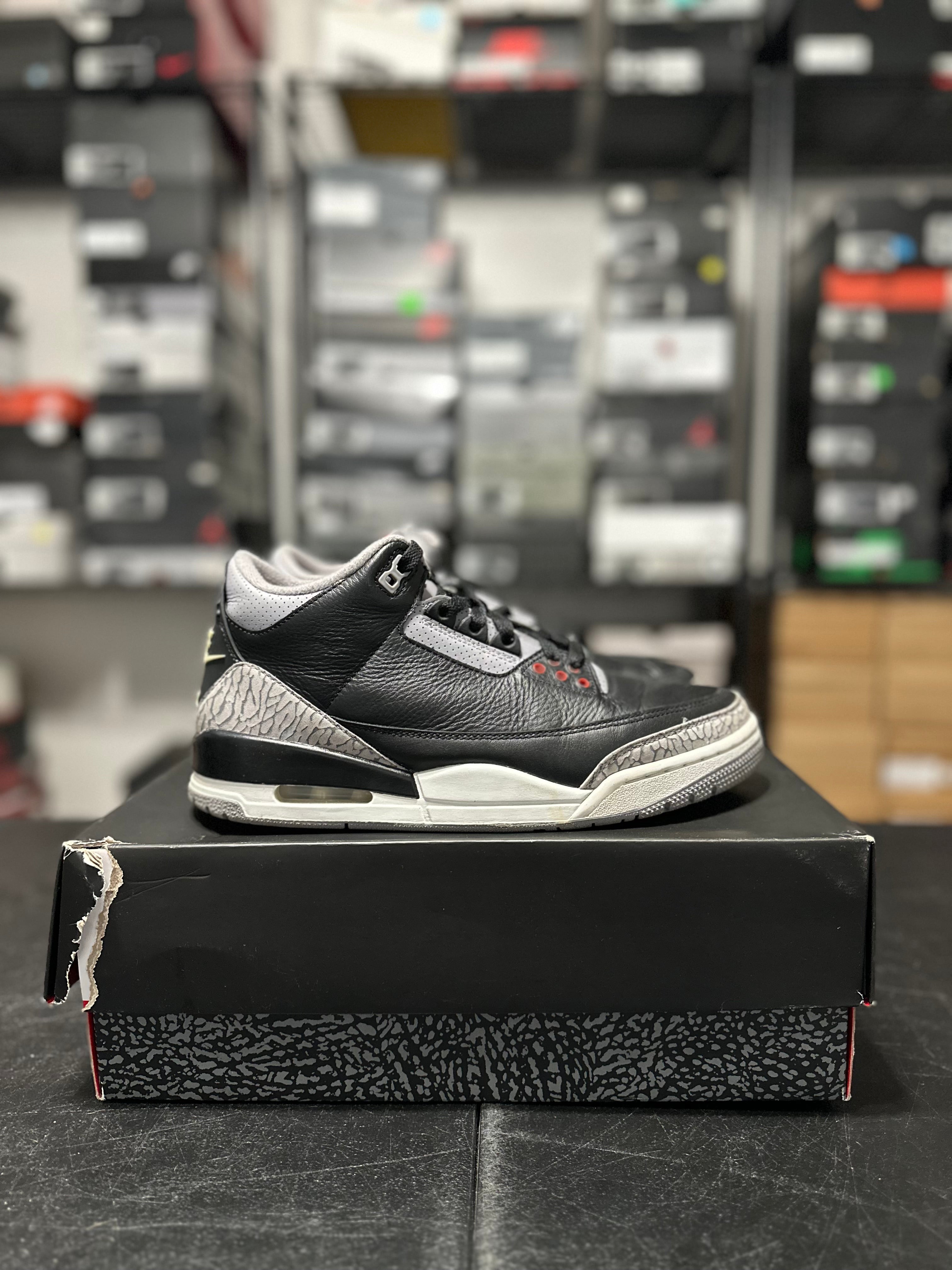 Size 9 - J3 black cement reimagined