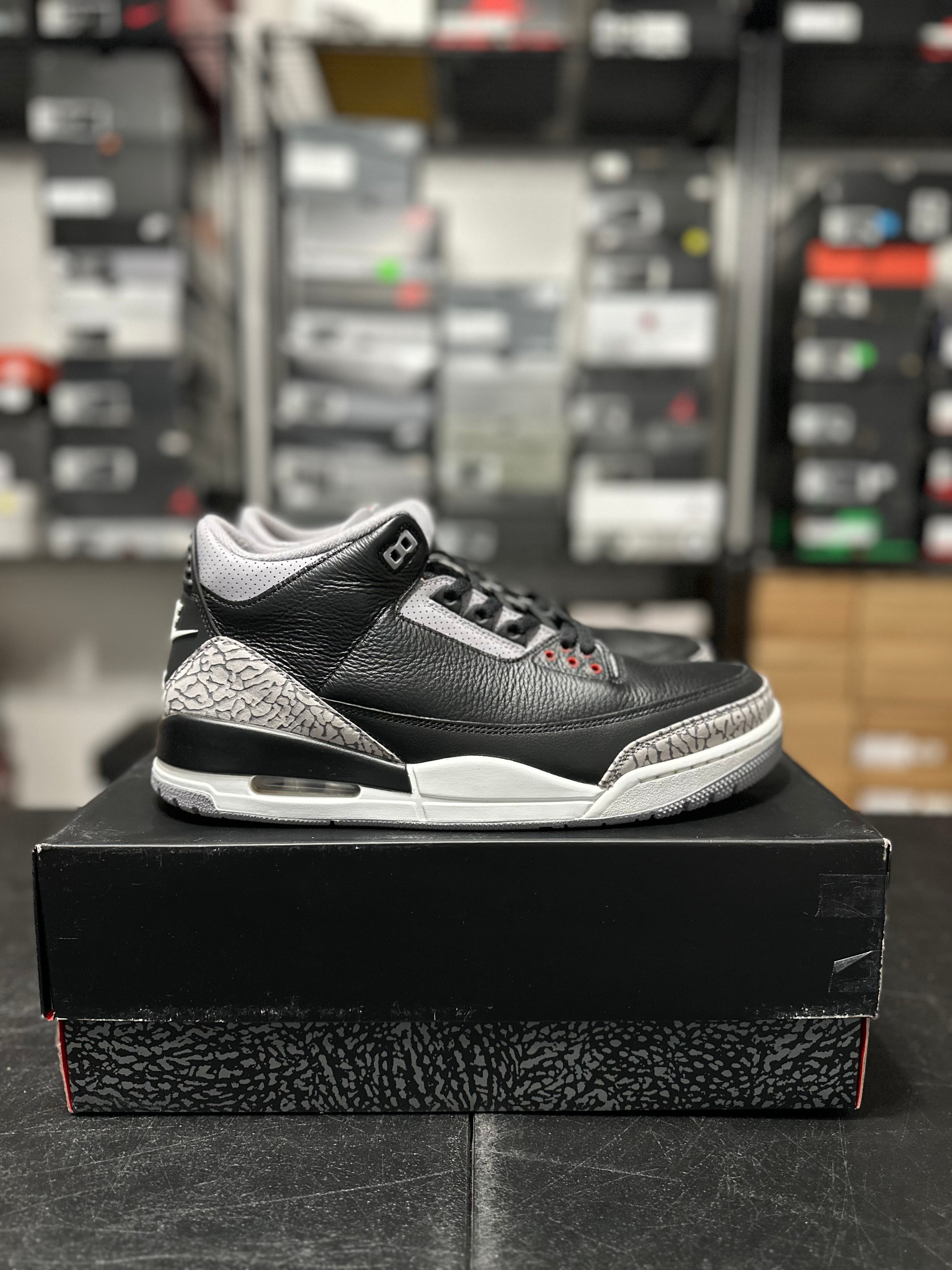 Size 12 - J3 black cement reimagined