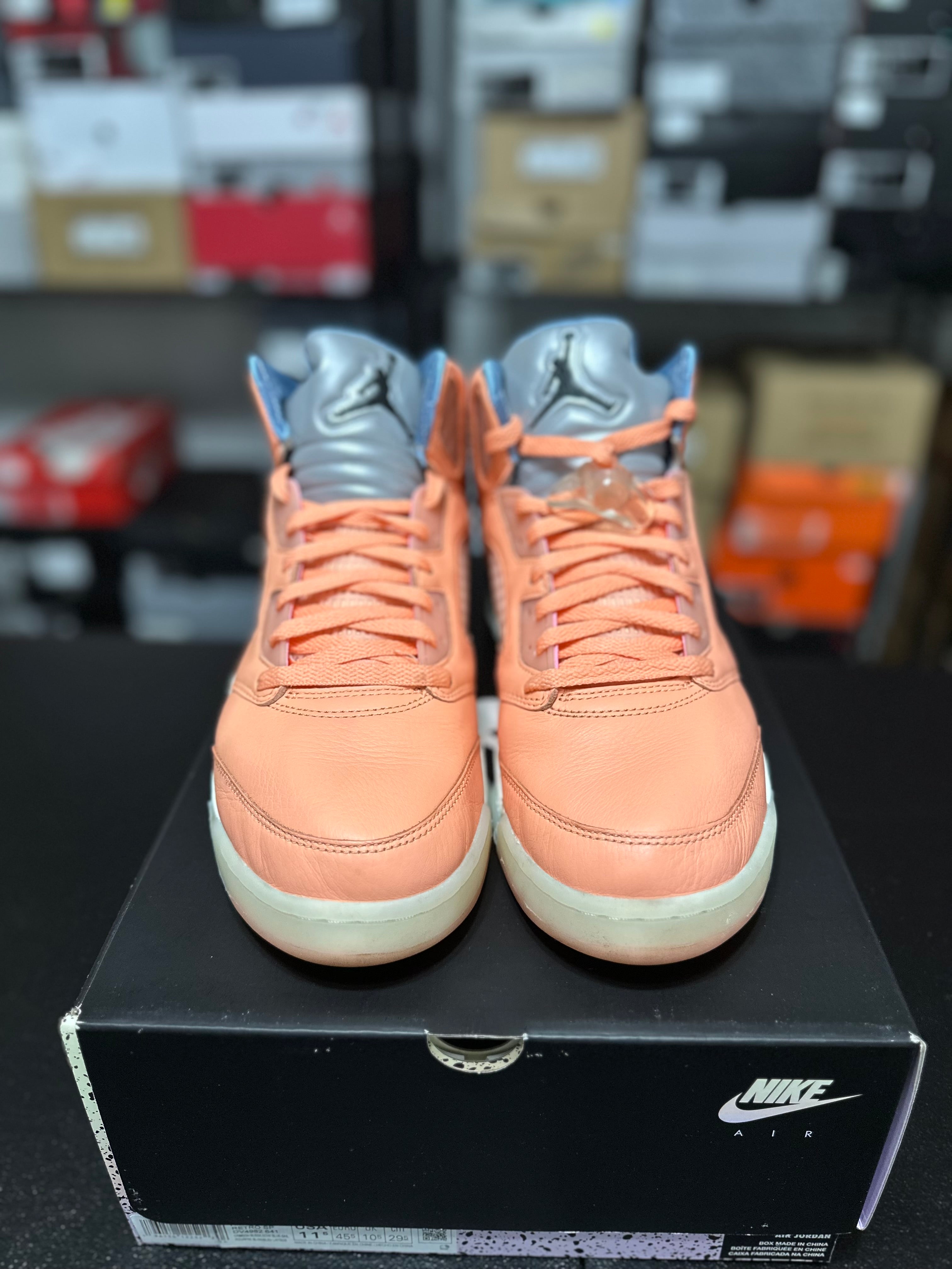 Size 11.5 - J5 DJ khaled crimson