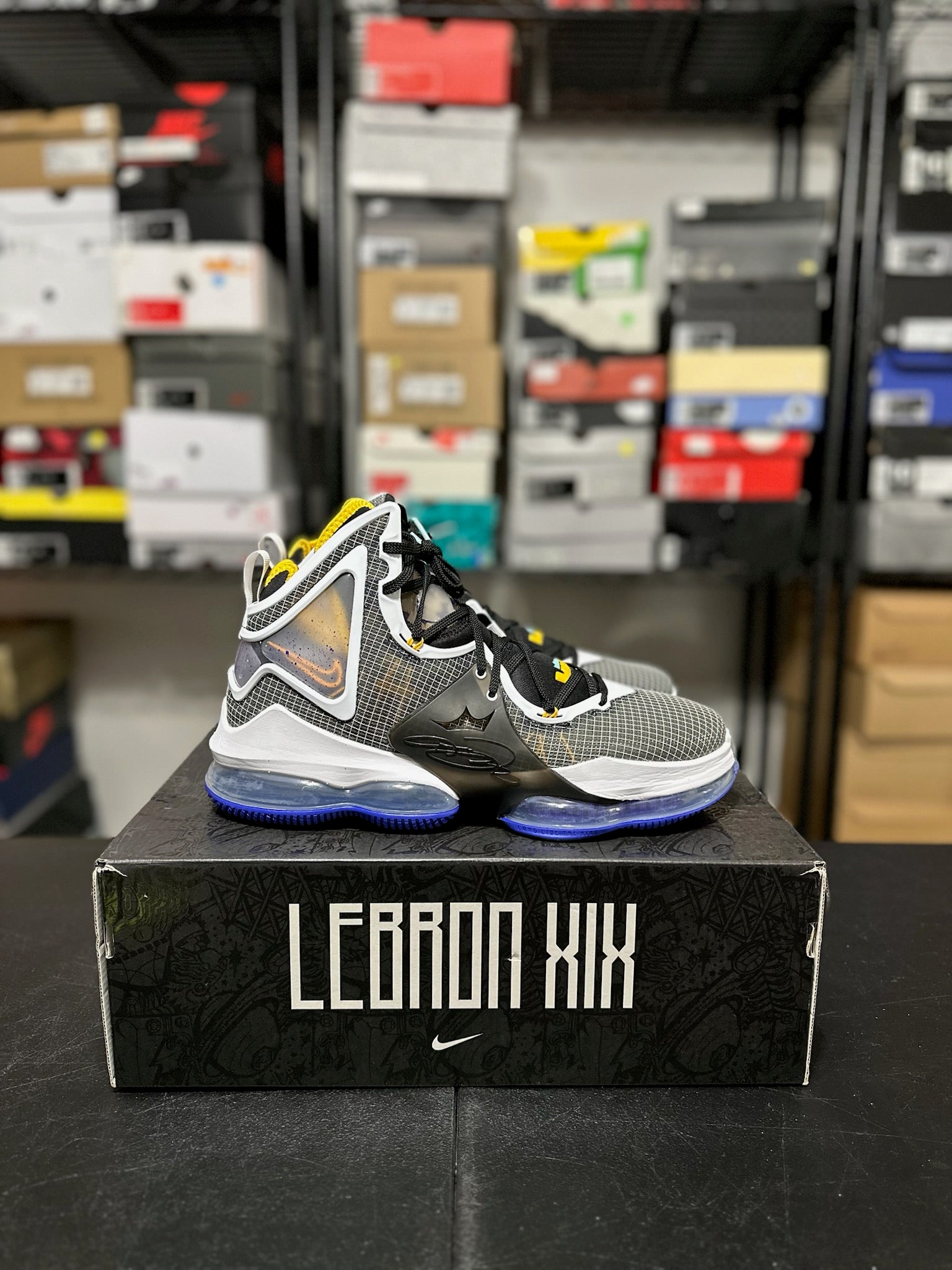 Size 12 - LeBron 19 Hardwood Classic DS