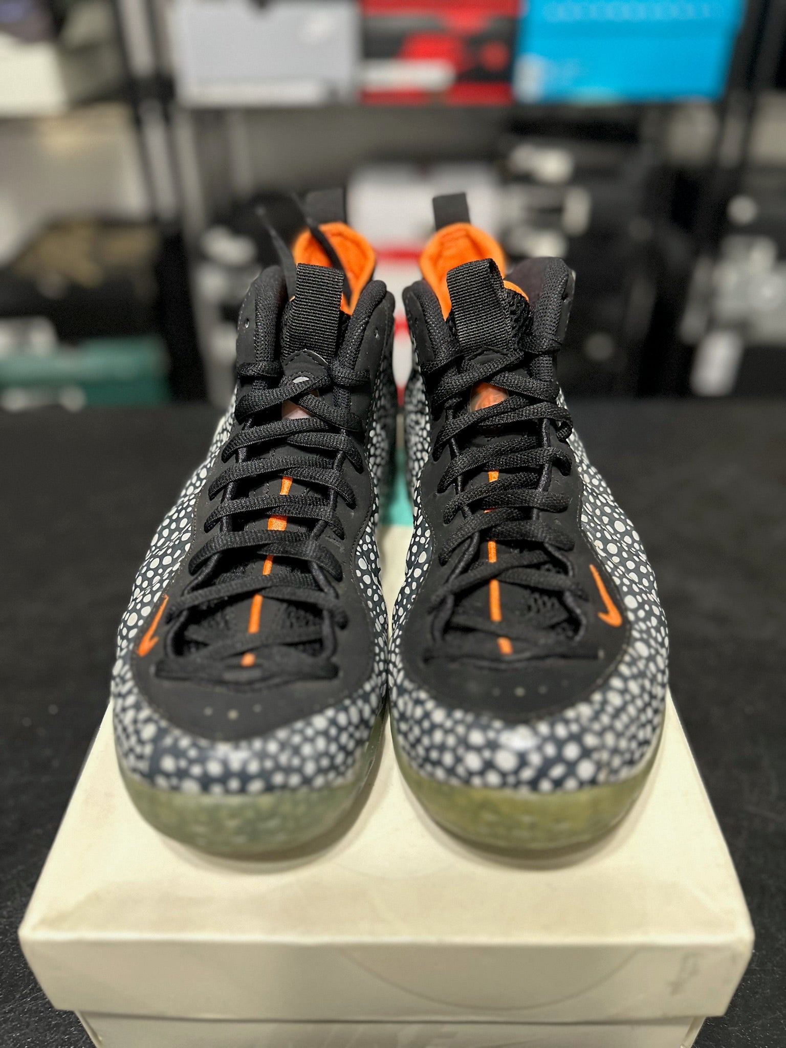 Size 9.5 - Foamposite 1 Safari