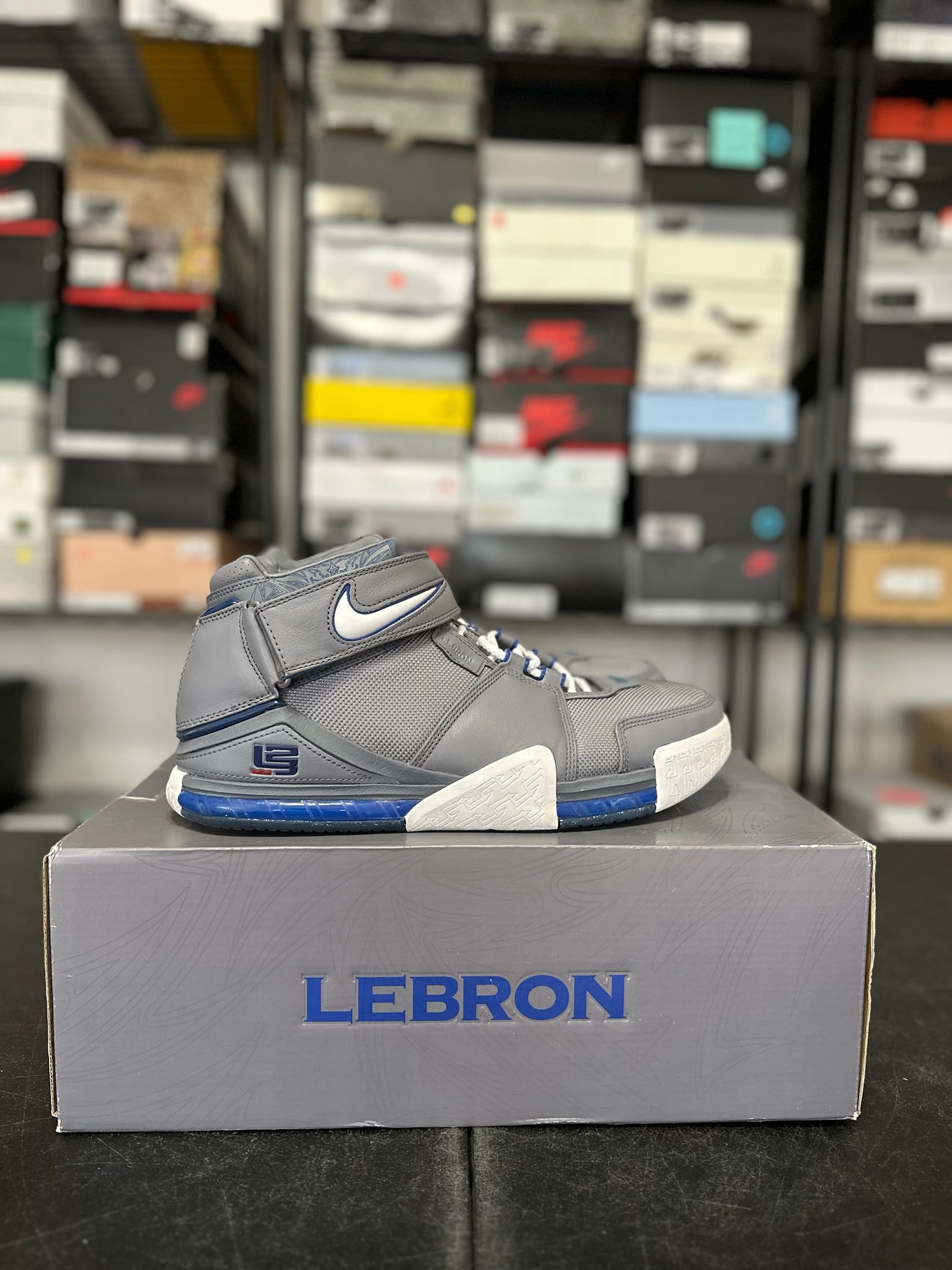 Size 13 - LeBron 2 Cool Grey