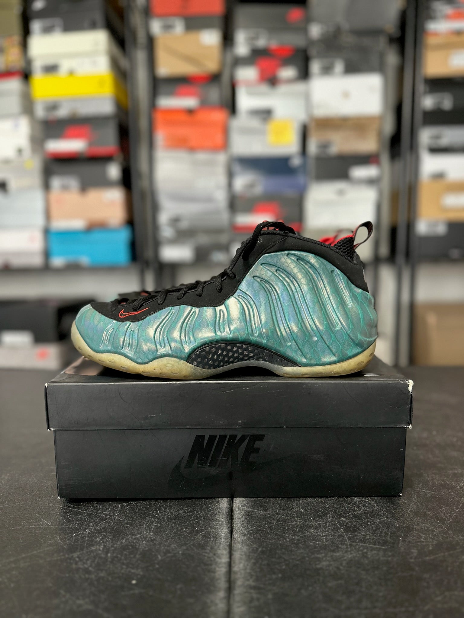 Size 12 - Foamposite 1 Gone Fishing