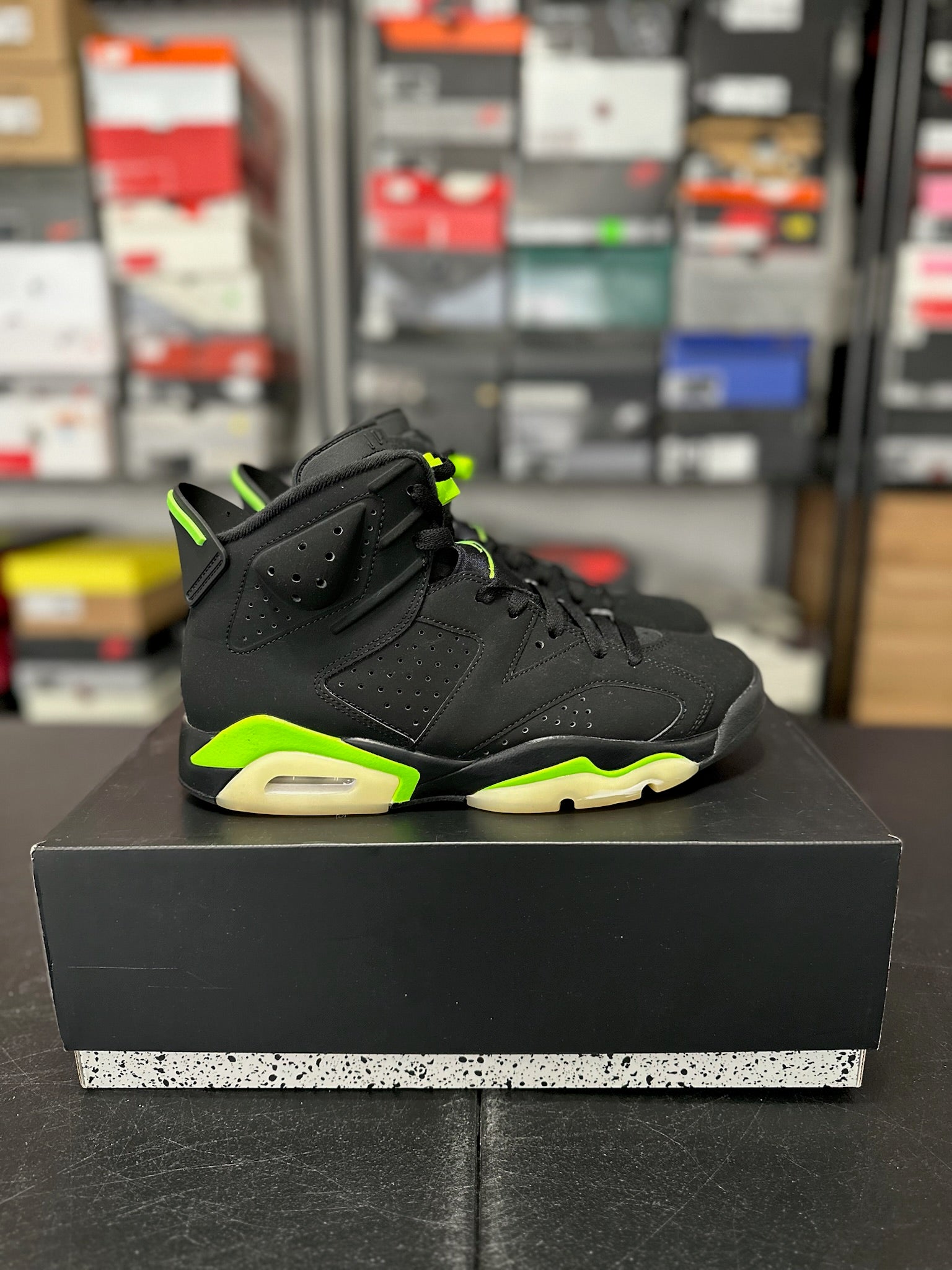 Size 8.5 - J6 Electric Green