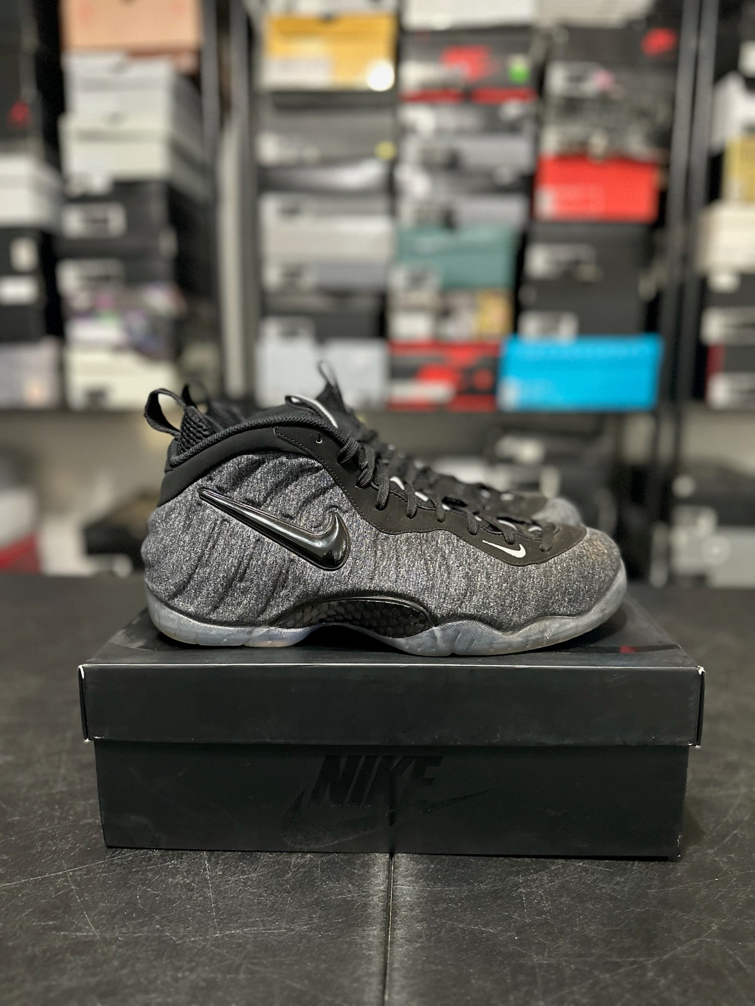 Size 9.5 - Foamposite Pro Wool Fleece