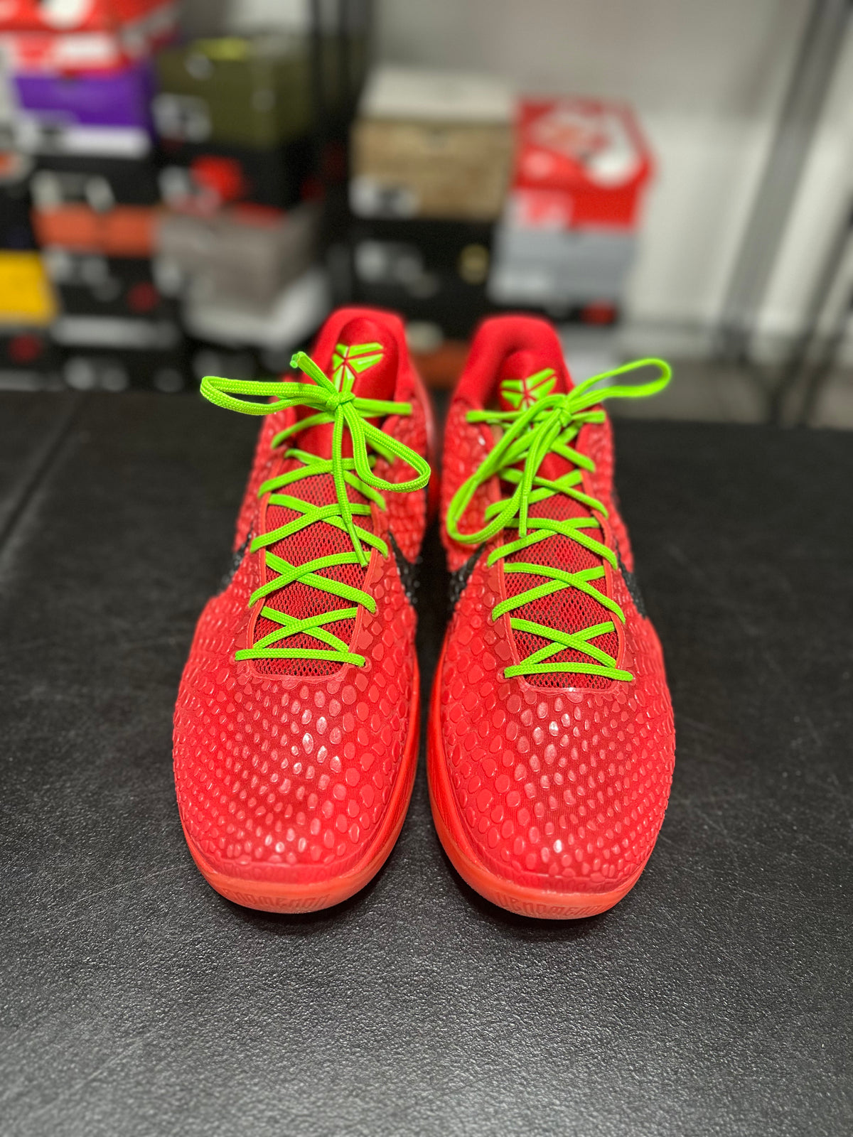Size 13 - Kobe 6 protro reverse grinch