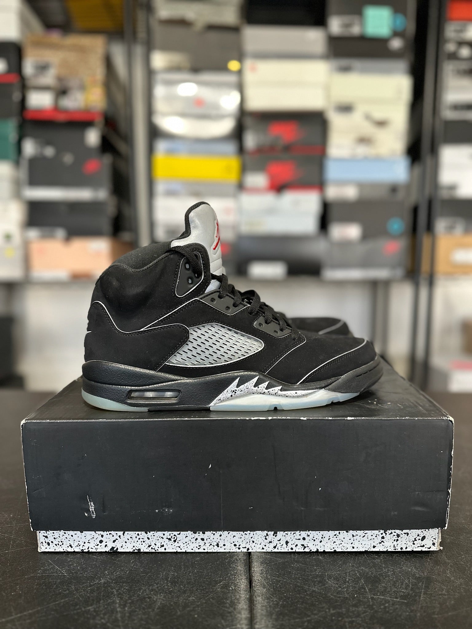 Size 11 - J5 Black Metallic Reimagined