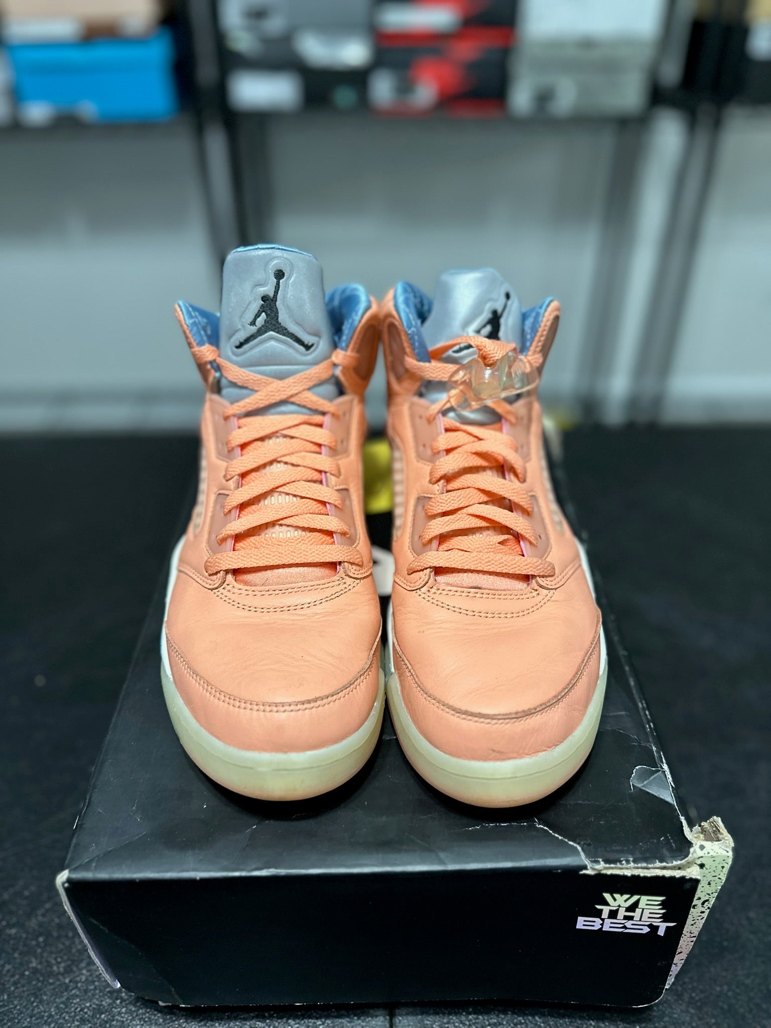 Size 9.5 - J5 DJ Khaled We The Best Crimson Bliss