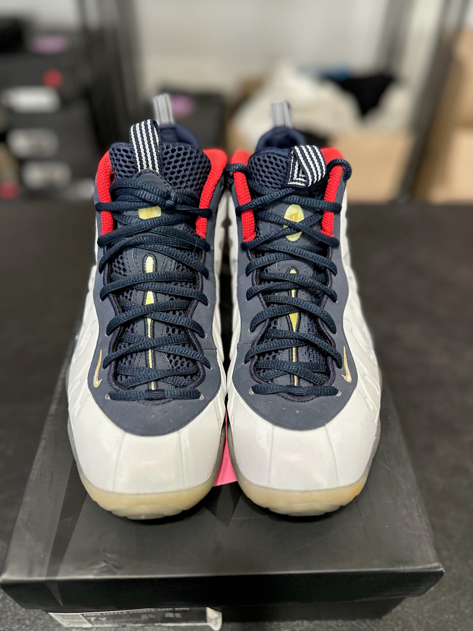 Size 7Y - Foamposite 1 Olympic