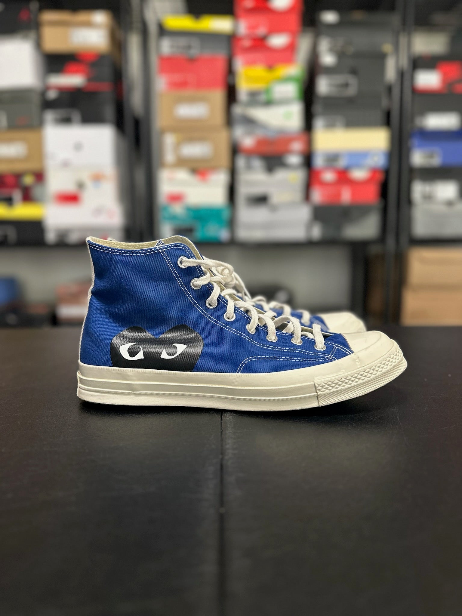 Size 12 - CDG Converse Blue