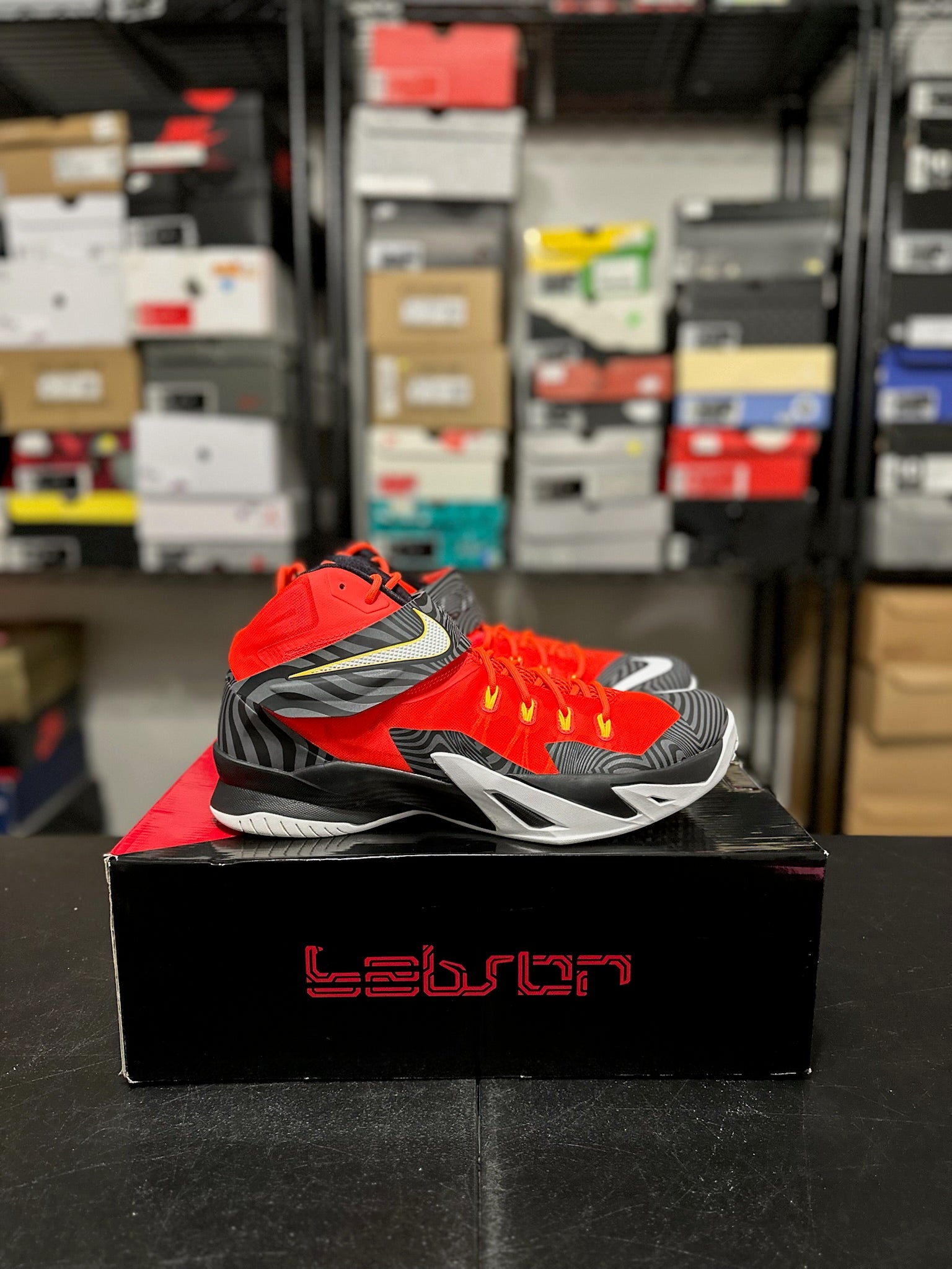 Size 13 - Nike Zoom Soldier 8 Bright Crimson