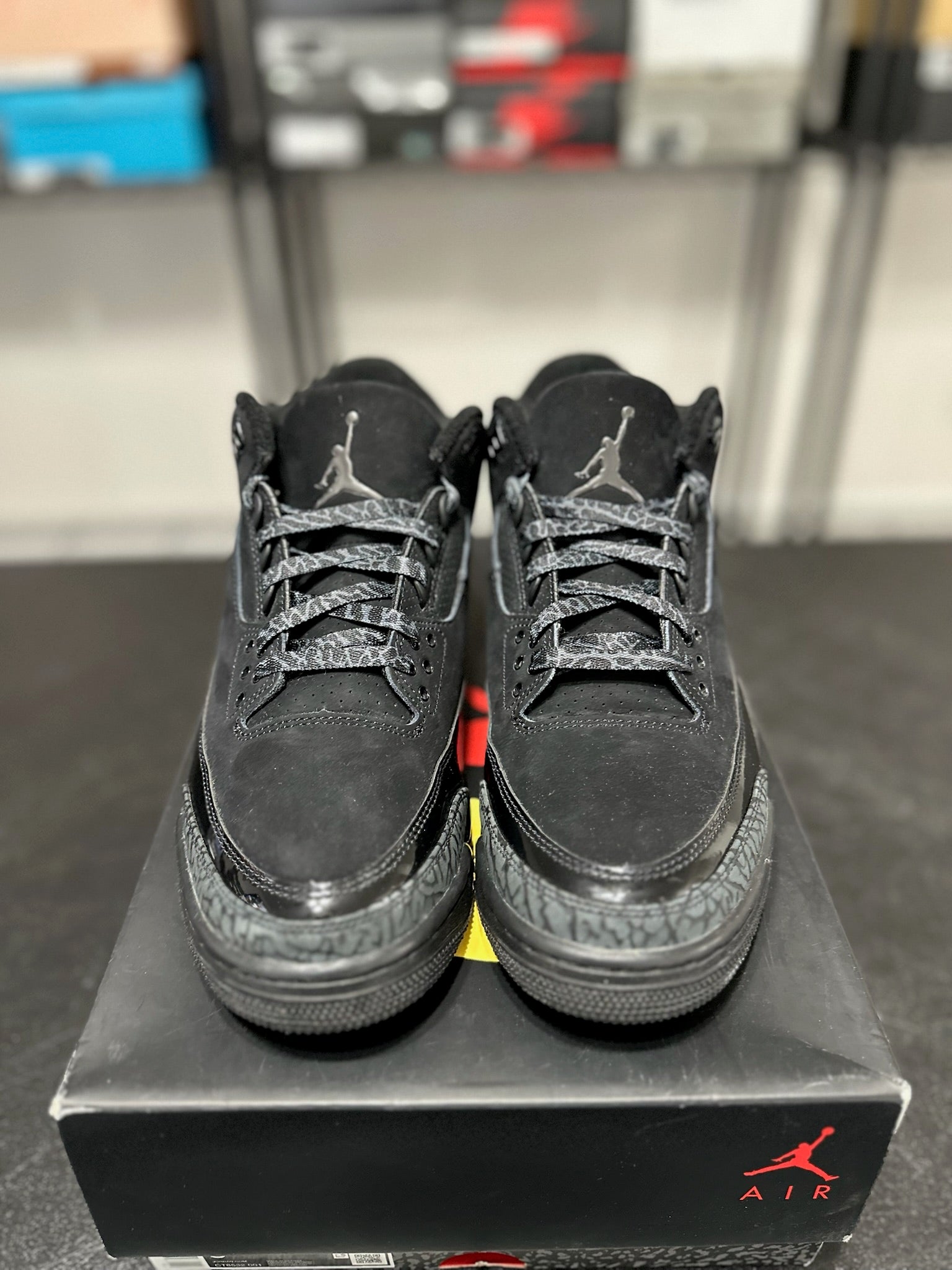 Size 9.5 - J3 Black Cat