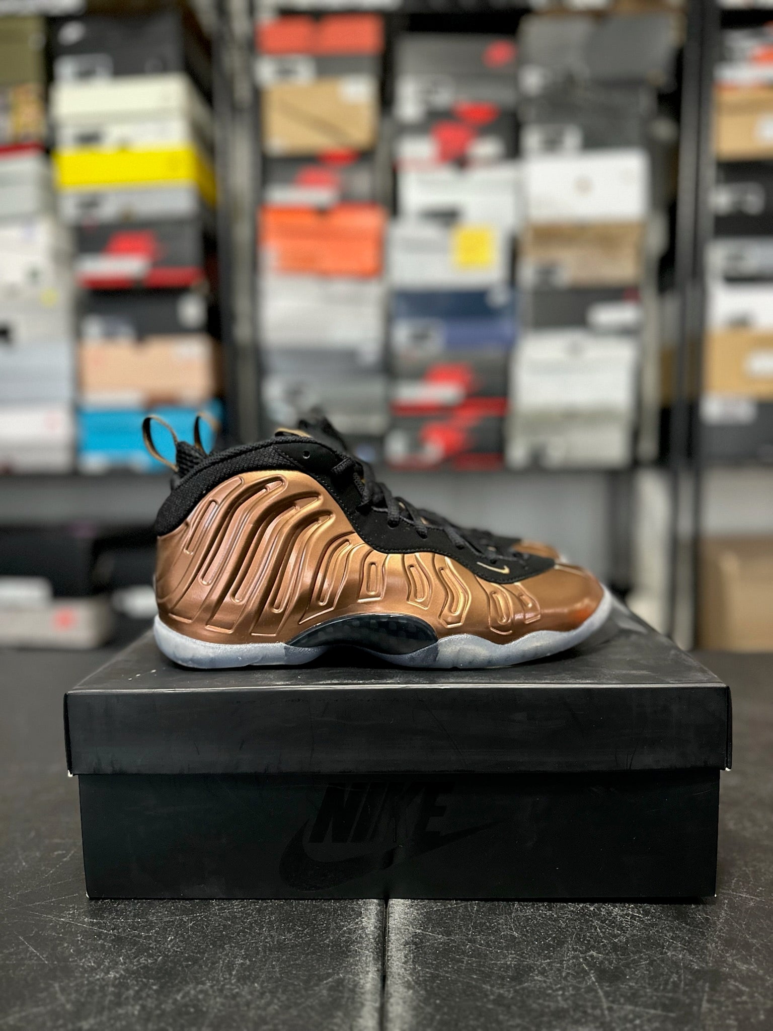 Size 7Y - Foamposite 1 Rust Pink