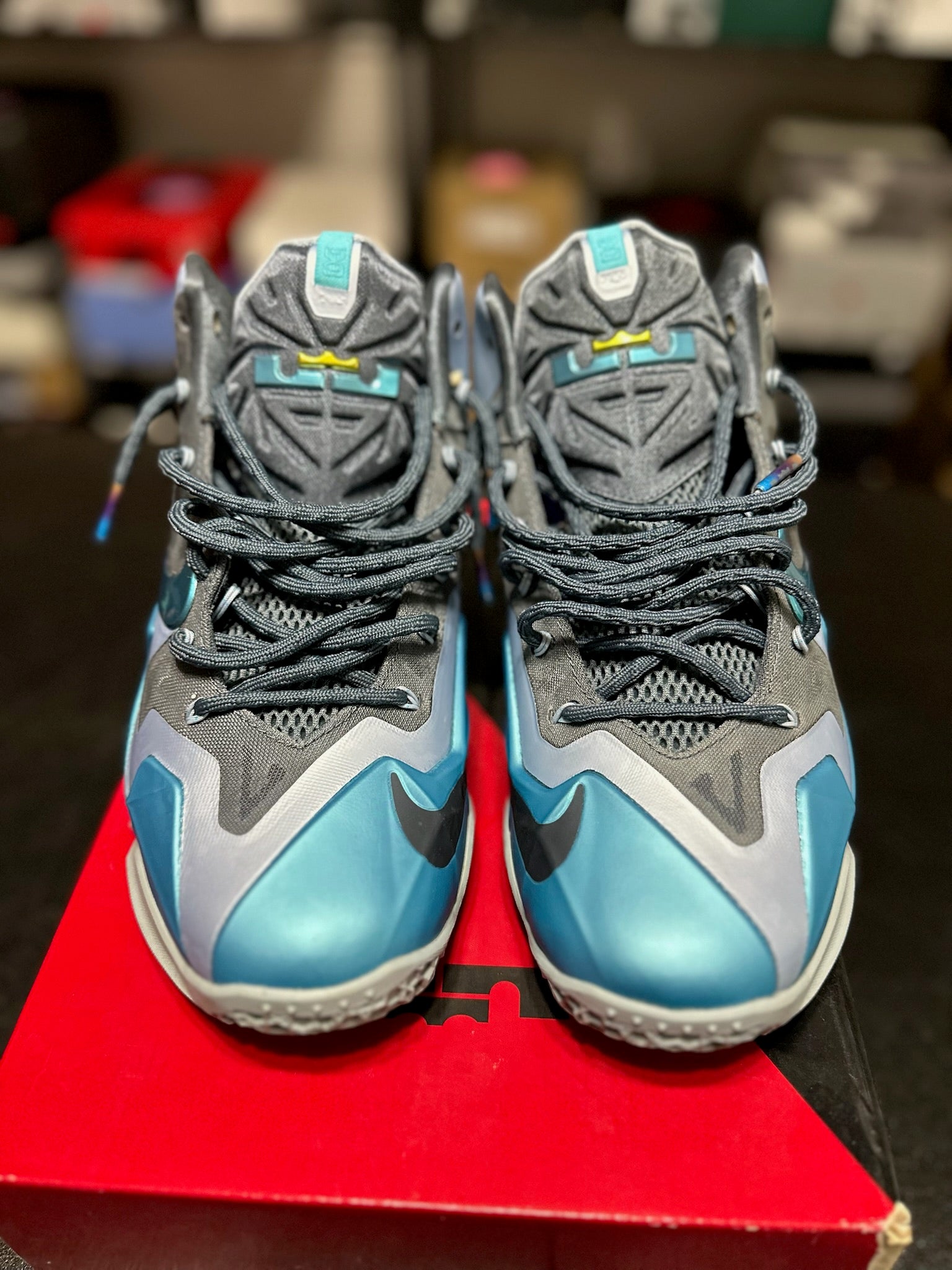 Size 9 - LeBron 11 Gamma Blue