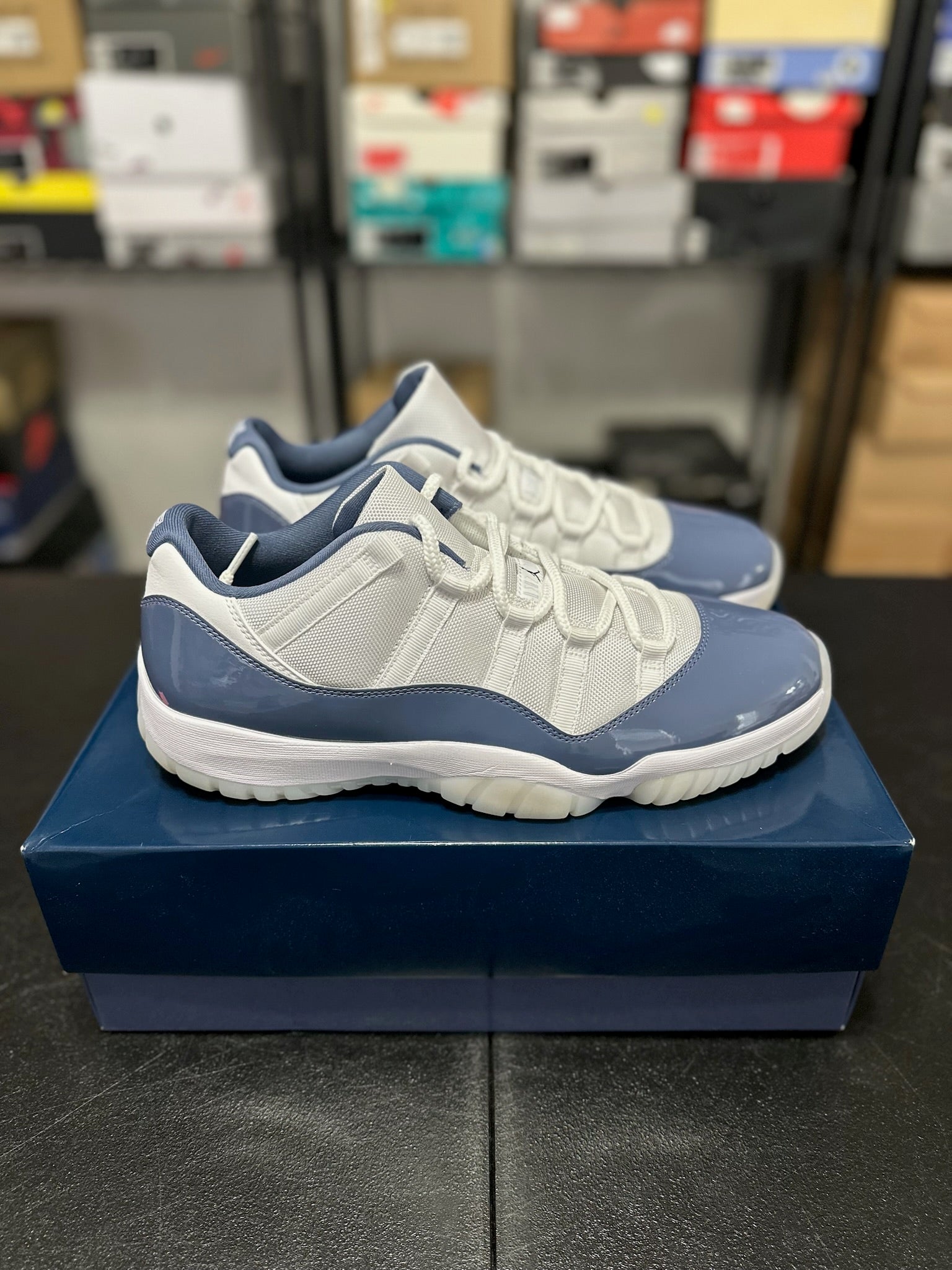 Size 13 - J11 low diffused blue