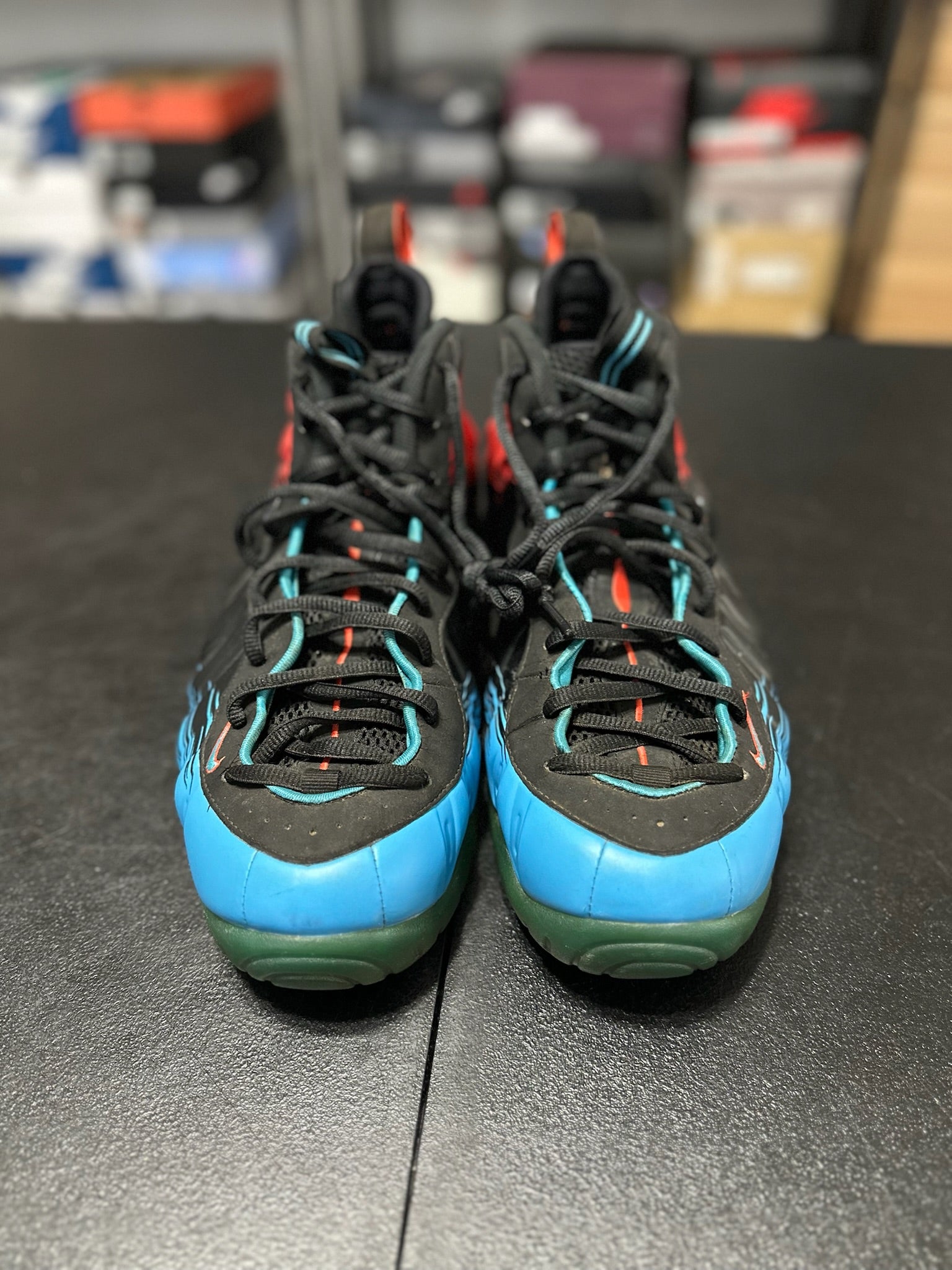 Size 14 - Foamposite pro Spider-Man