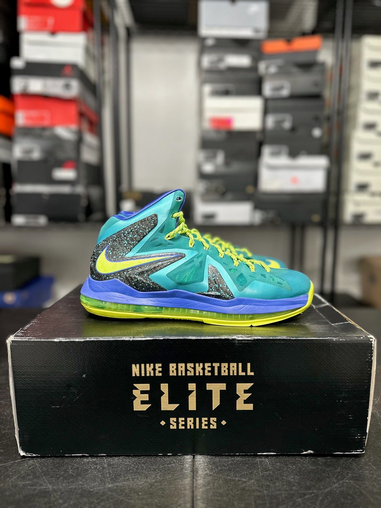 Size 11 - LeBron 10 Elite Miami Dade