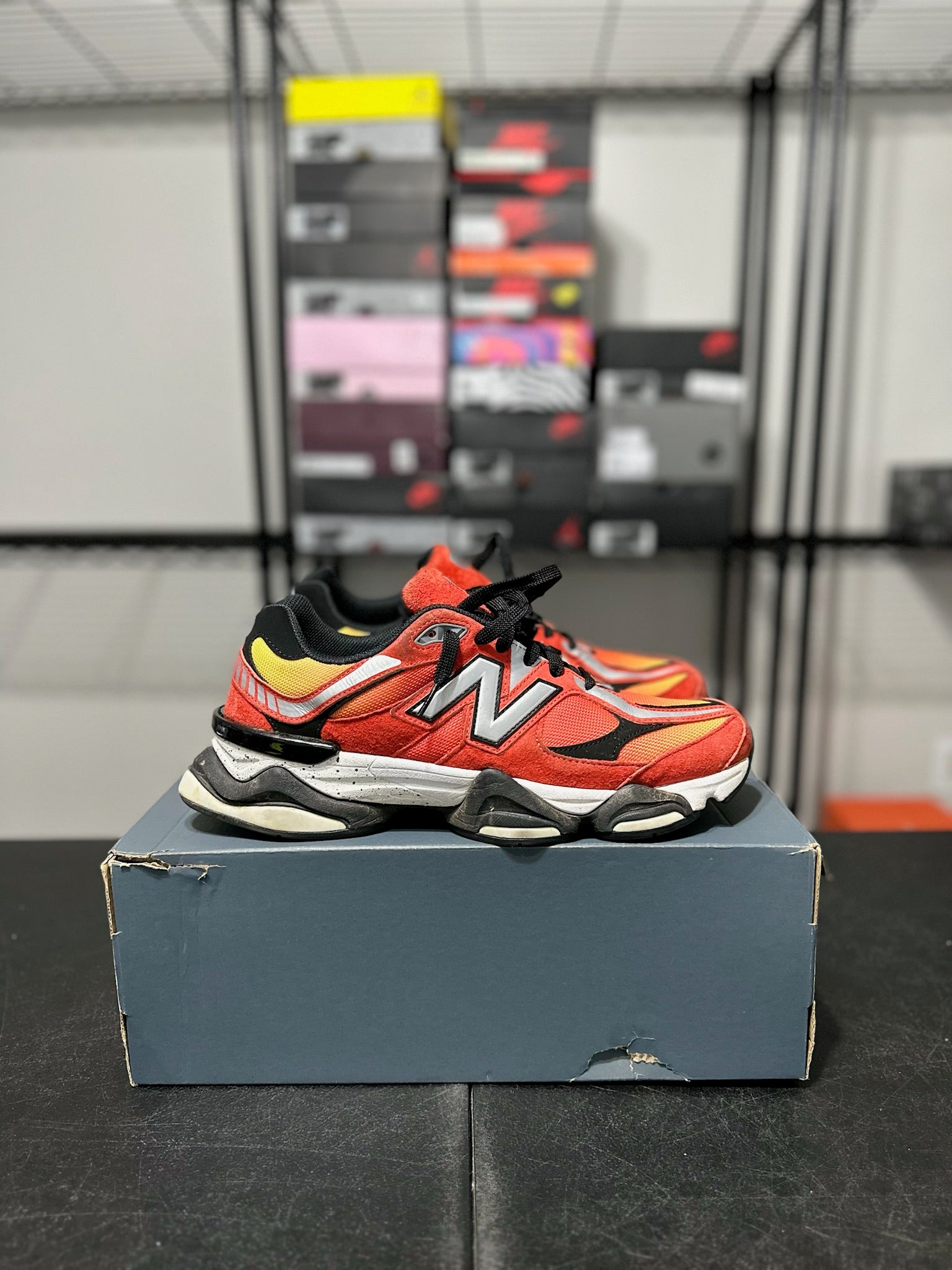 Size 12 - NB 9060 DTLR Fire Sign