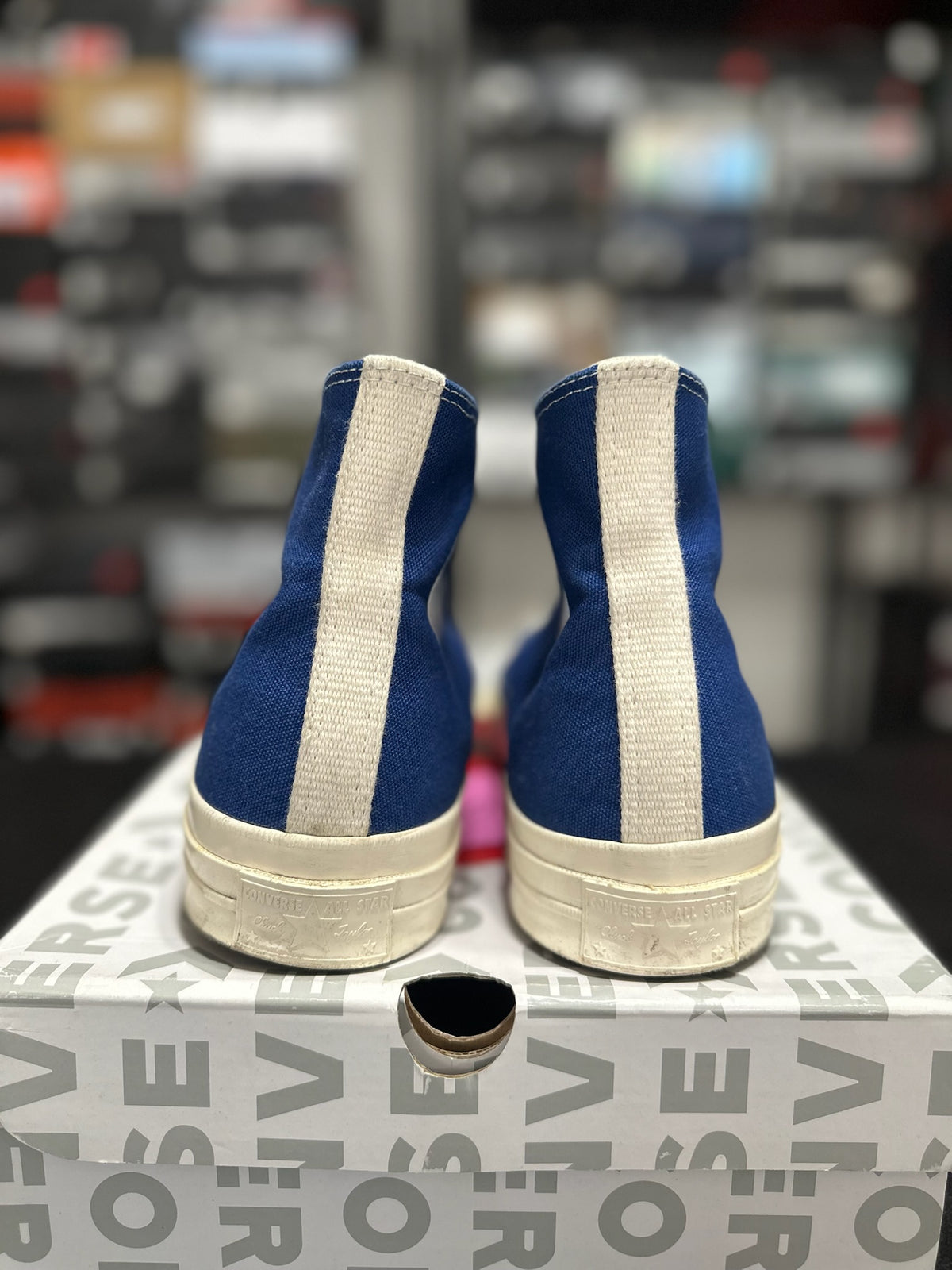Size 11 - Converse Chuck Taylor all Star 70 hi Comme des garçons play blue quartz