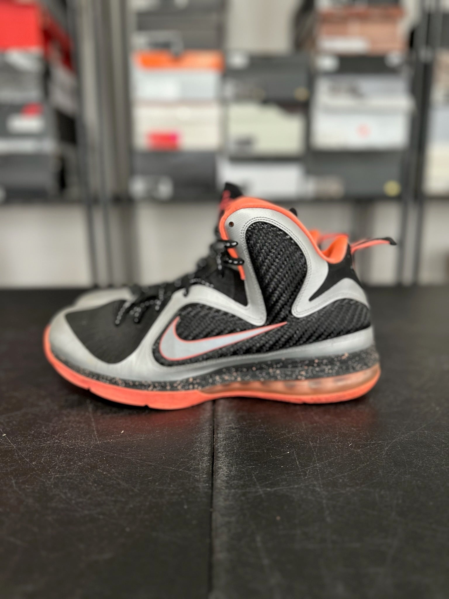 Size 12 - LeBron 9 Mango