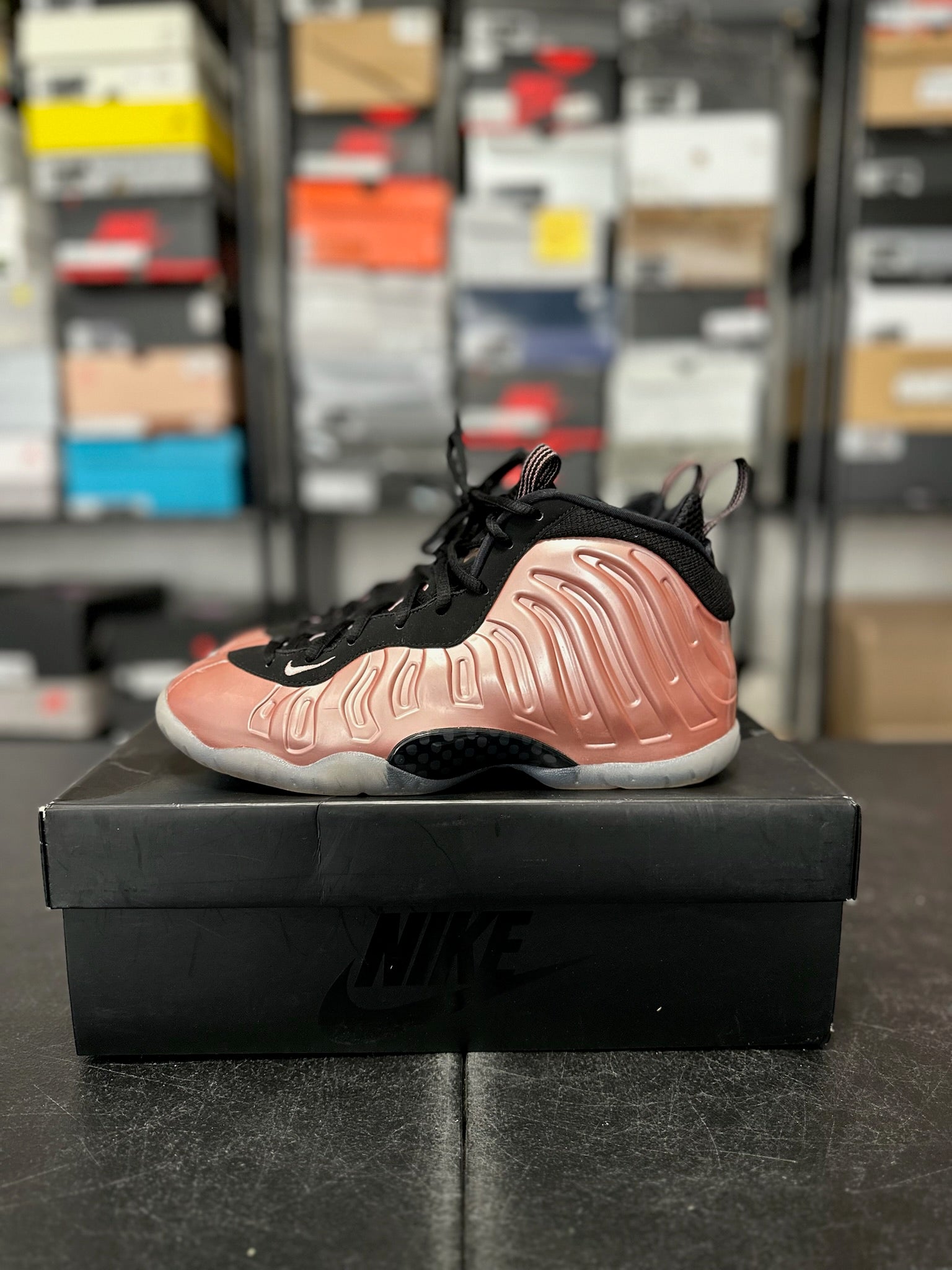 Size 7Y - Foamposite 1 Rust Pink
