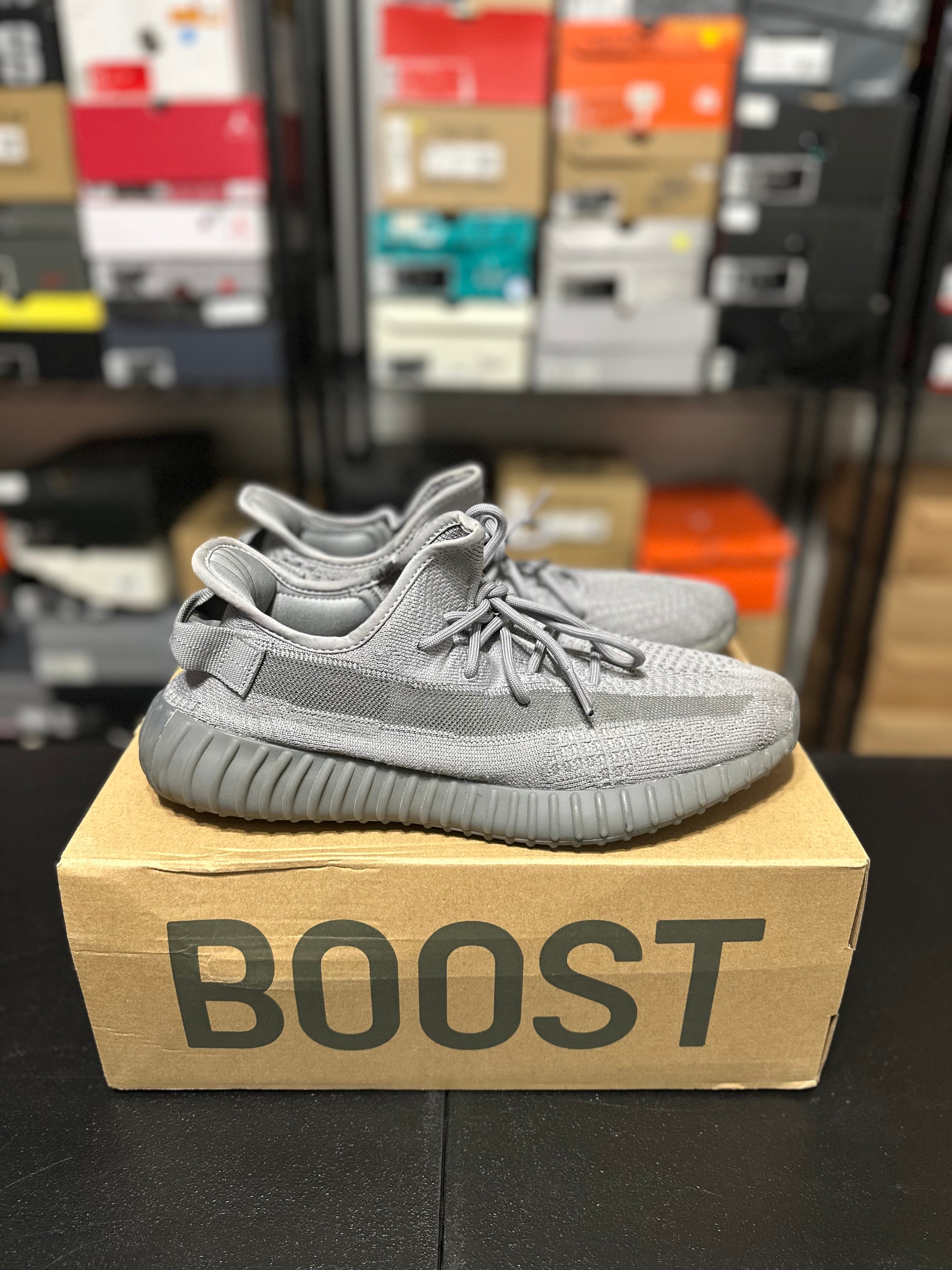 Size 12 - YZY 350 steel grey