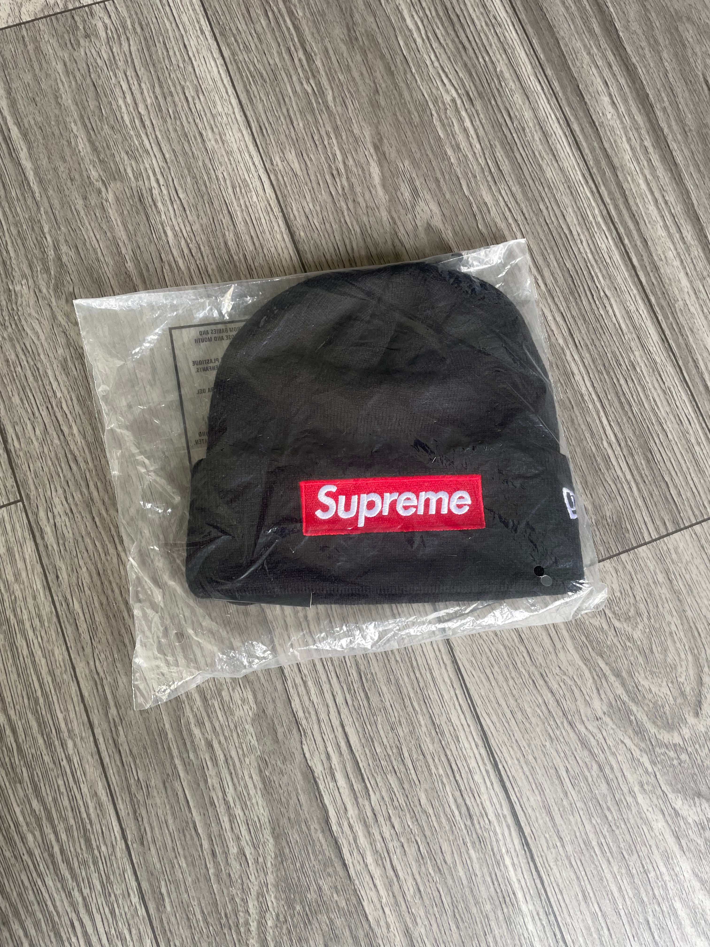 Supreme New Era Box Logo Beanie