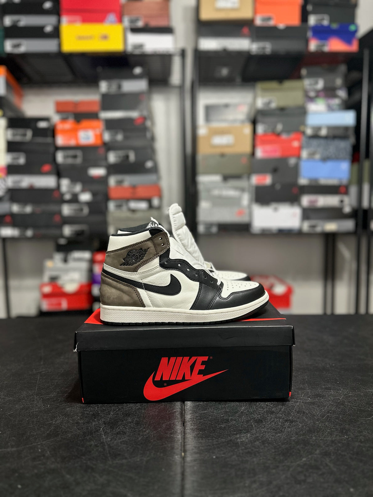 Size 9 - j1 high dark mocha