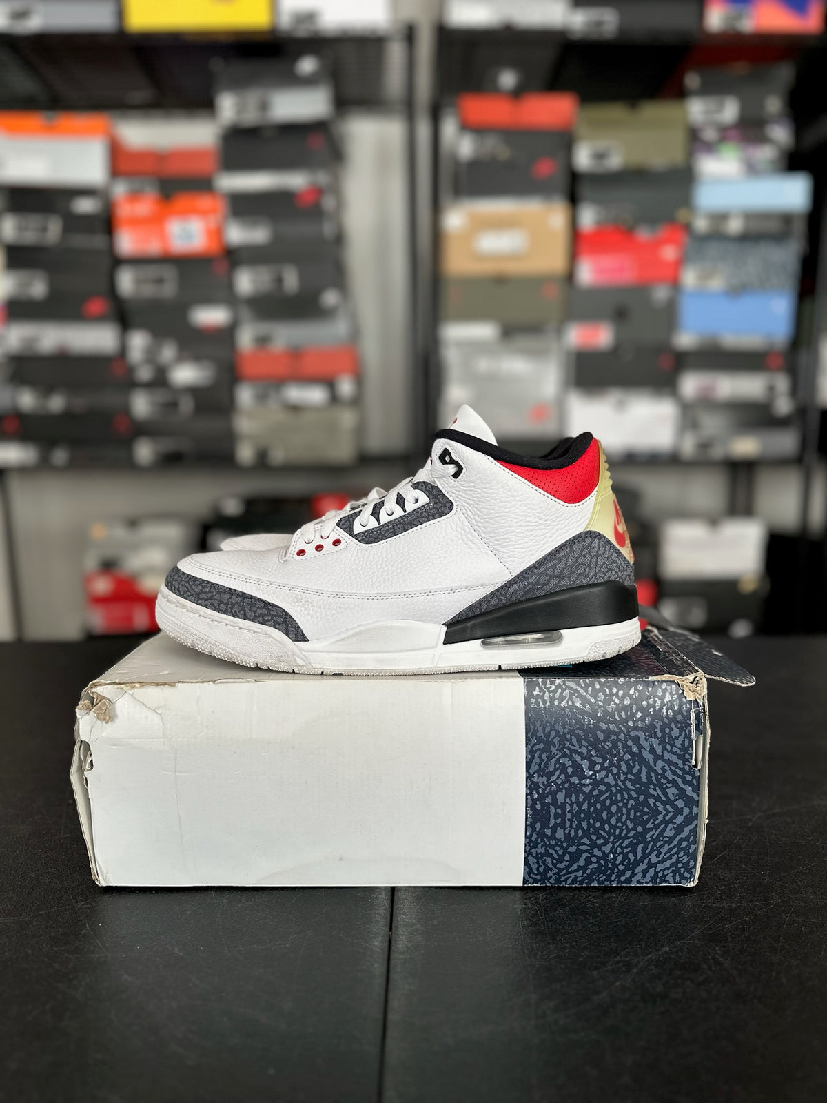 Size 12 - j3 se fire red denim