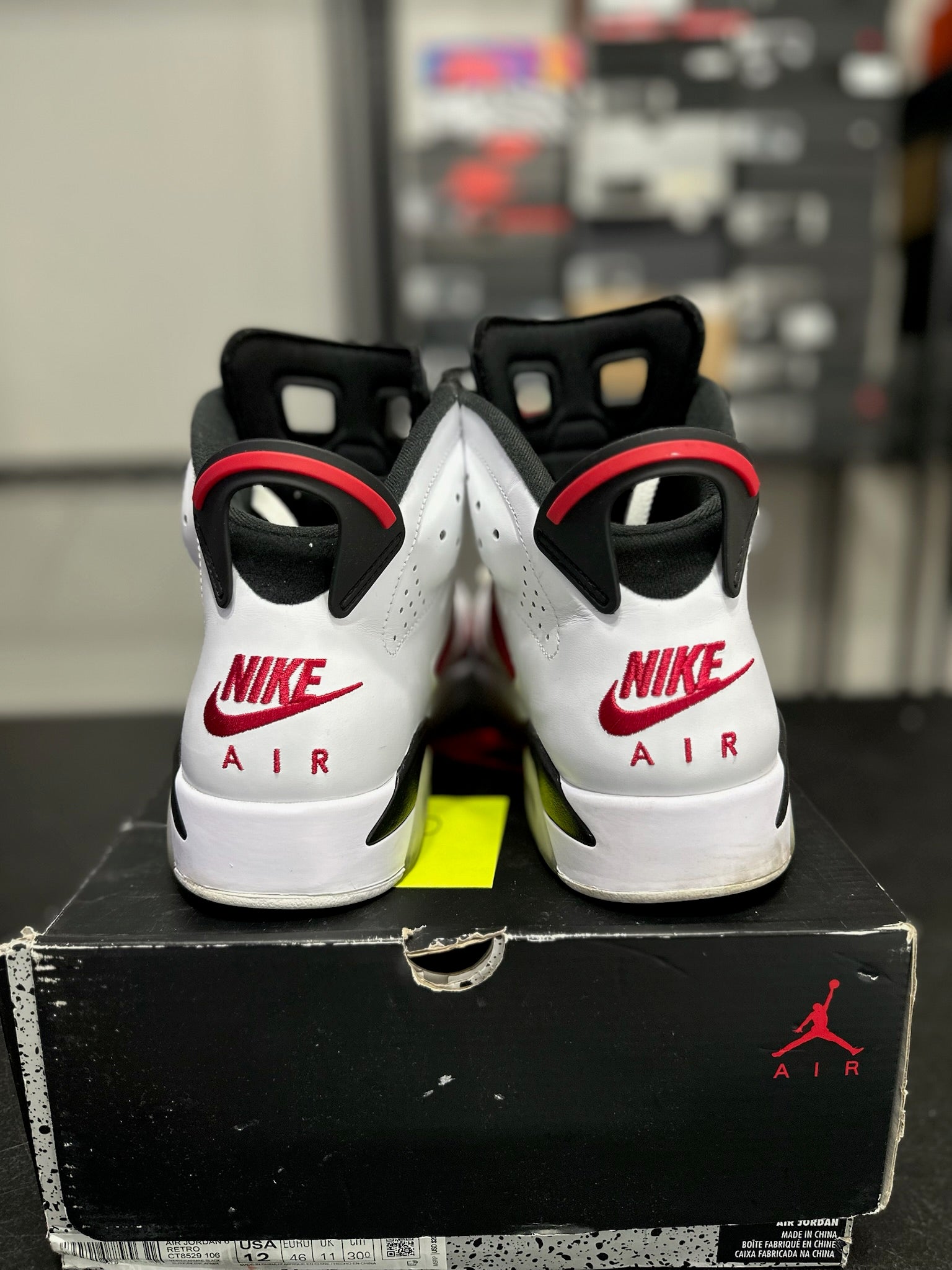 Size 12 - J6 Carmine
